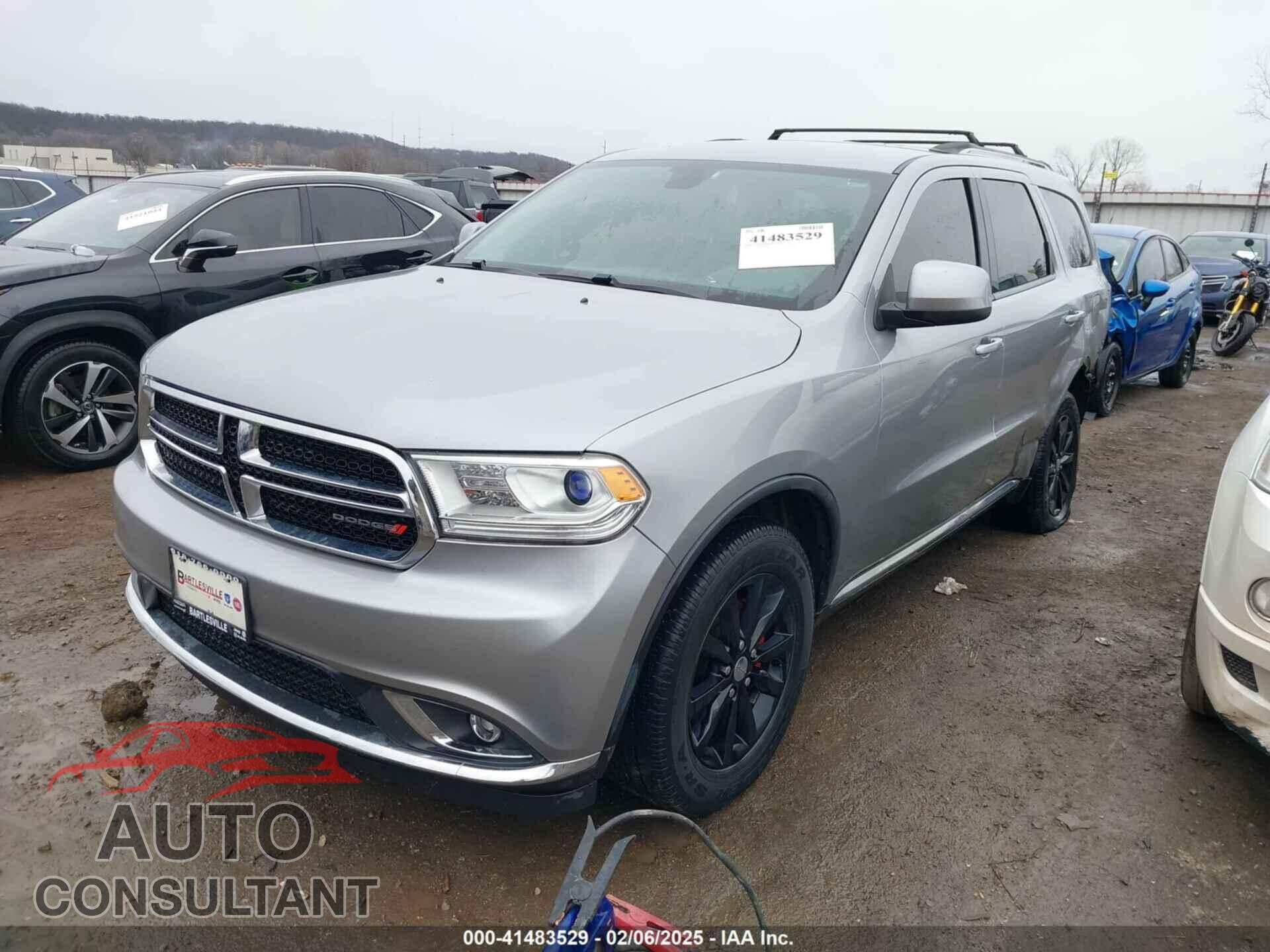 DODGE DURANGO 2017 - 1C4RDJAG7HC712996
