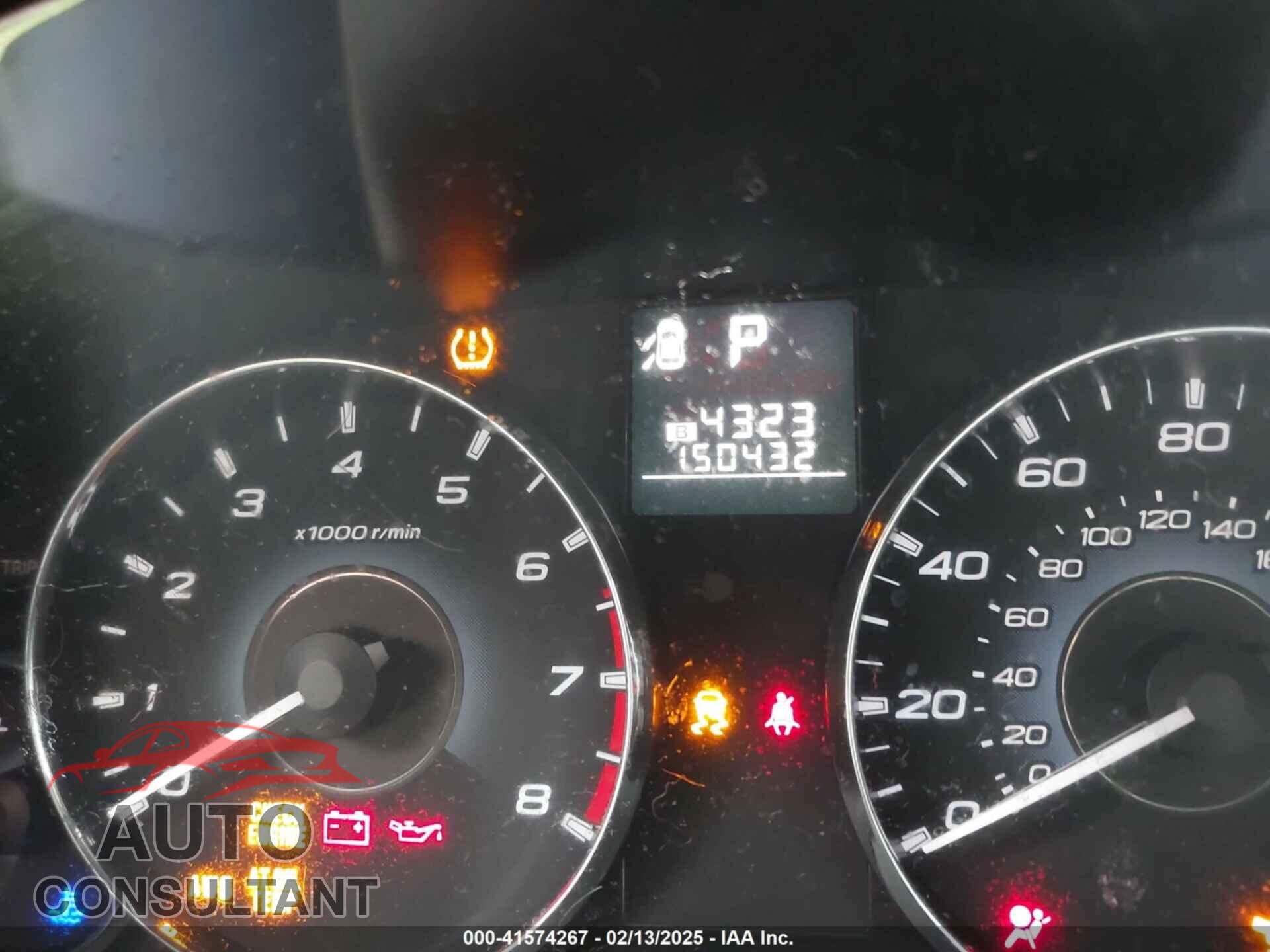 SUBARU OUTBACK 2012 - 4S4BRBGC8C3235920