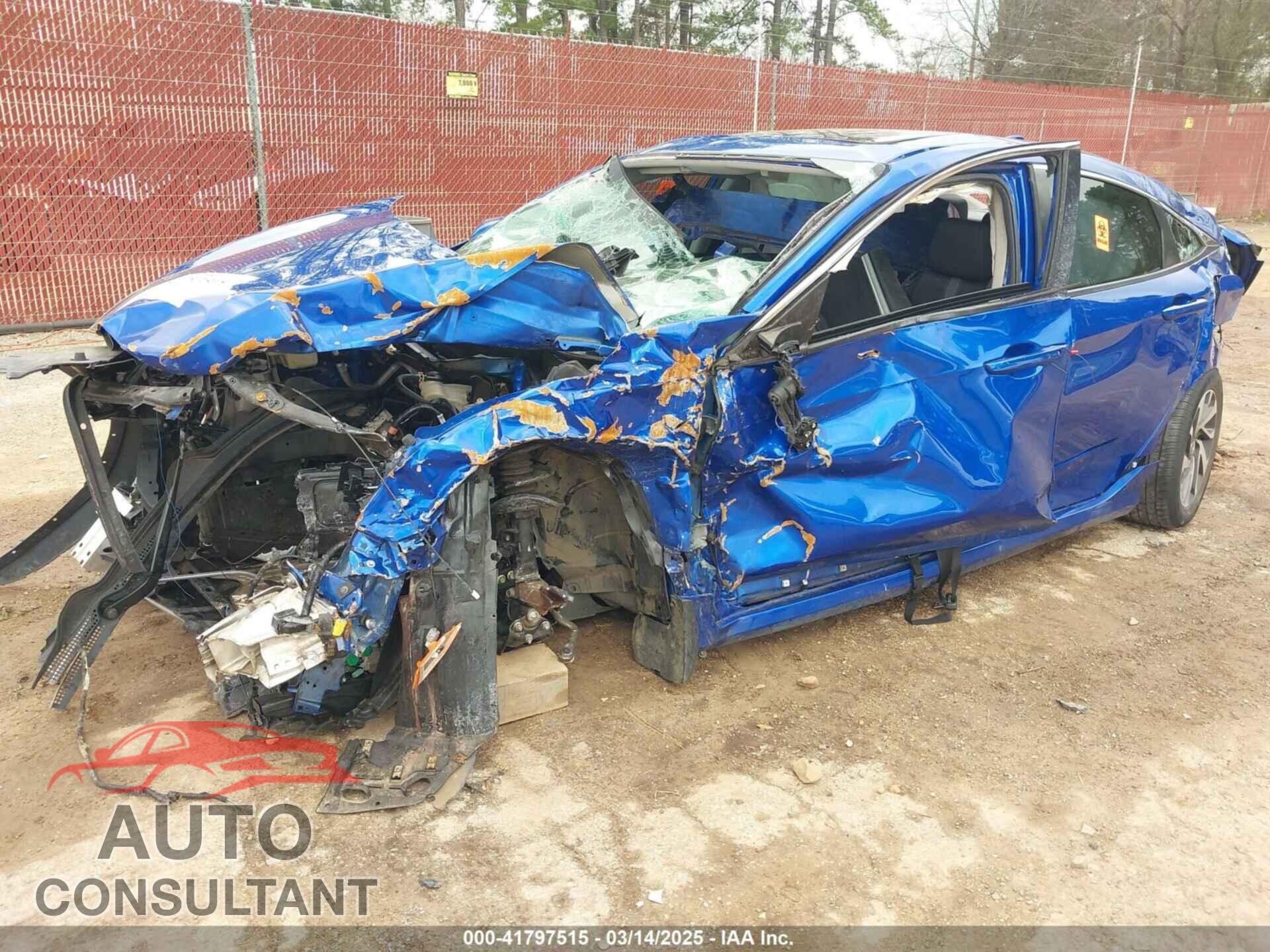 HONDA CIVIC 2017 - 19XFC2F78HE017908