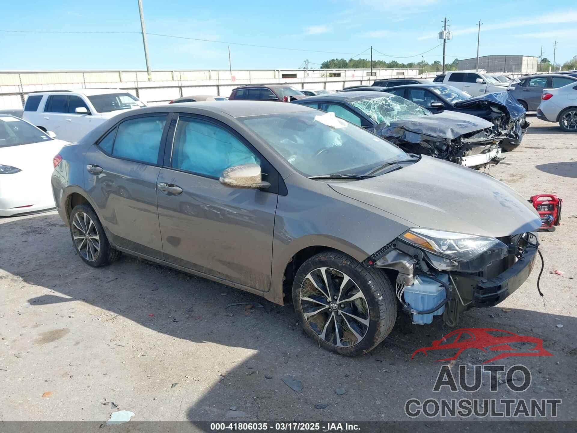 TOYOTA COROLLA 2018 - 5YFBURHE0JP838313