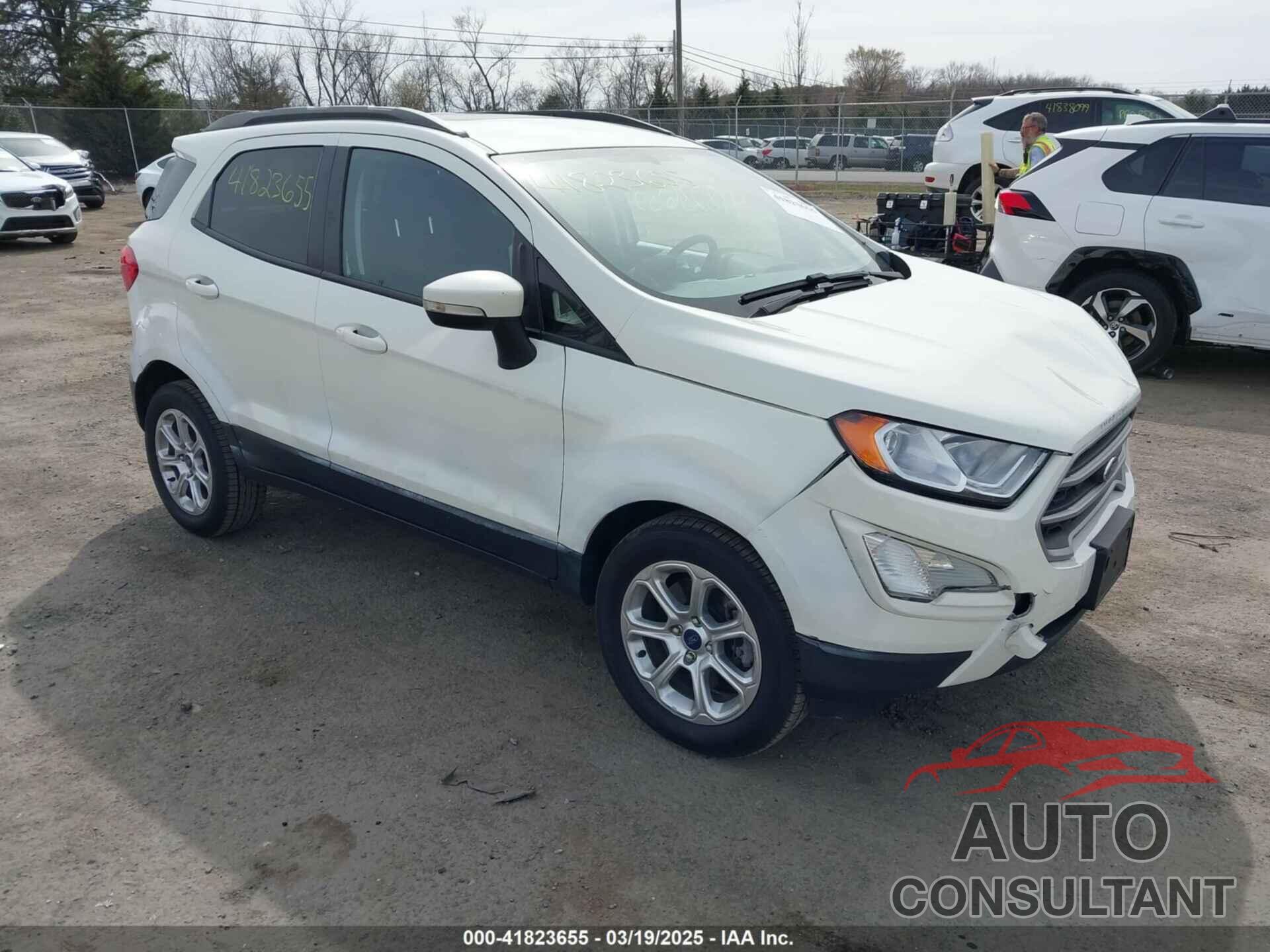 FORD ECOSPORT 2020 - MAJ3S2GE8LC316601