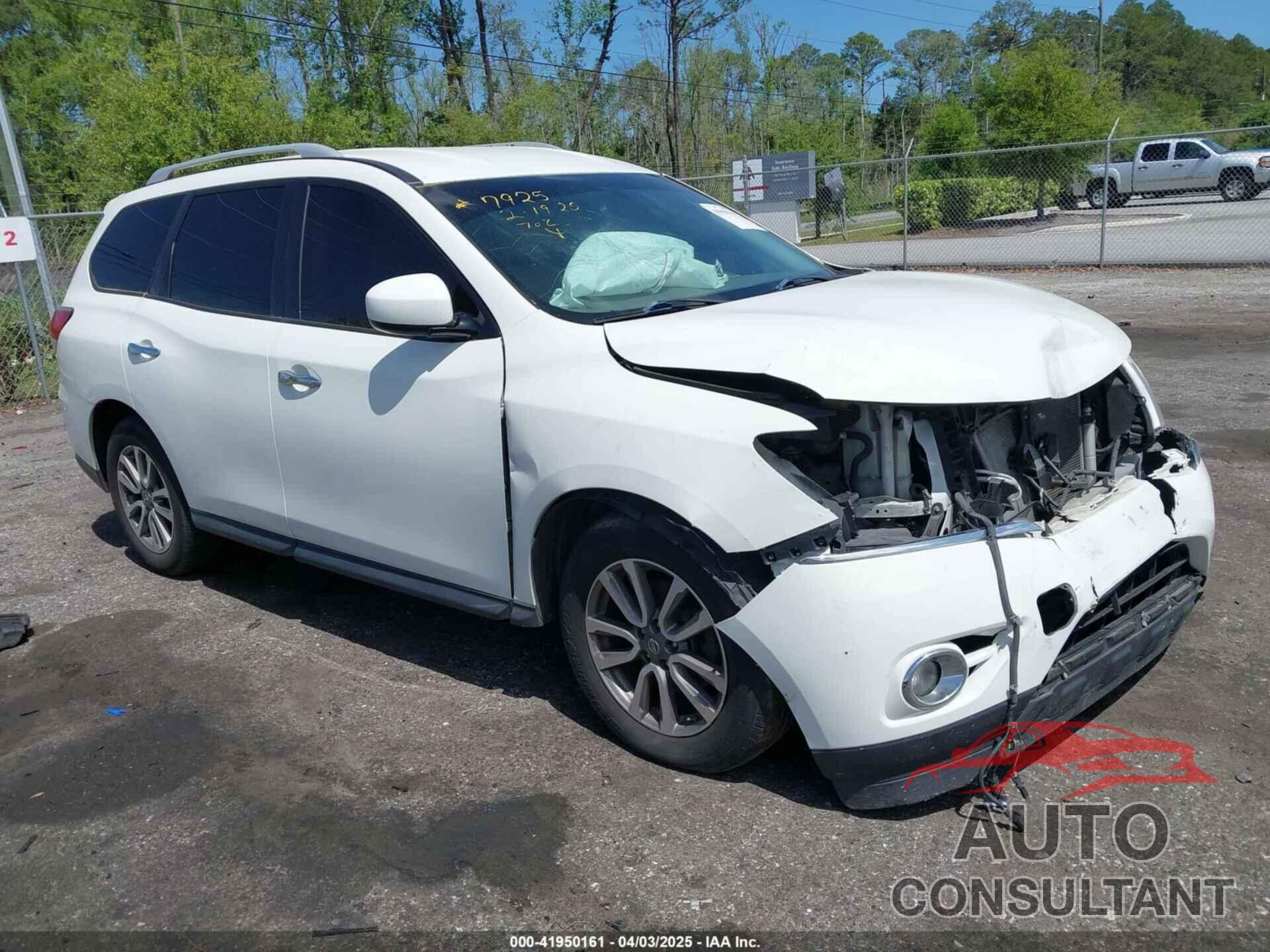 NISSAN PATHFINDER 2015 - 5N1AR2MN4FC689443