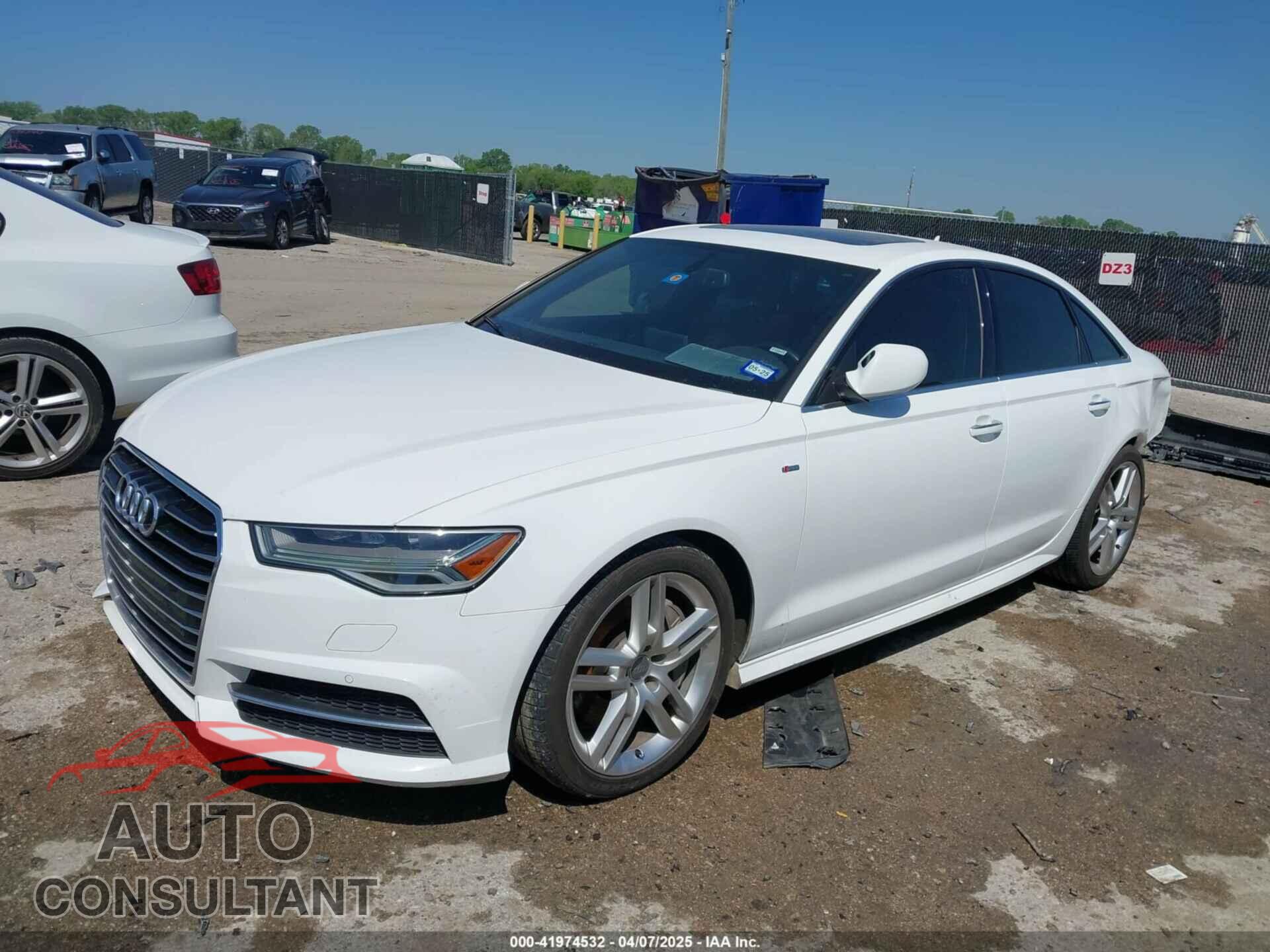 AUDI A6 2016 - WAUGFAFC4GN045229