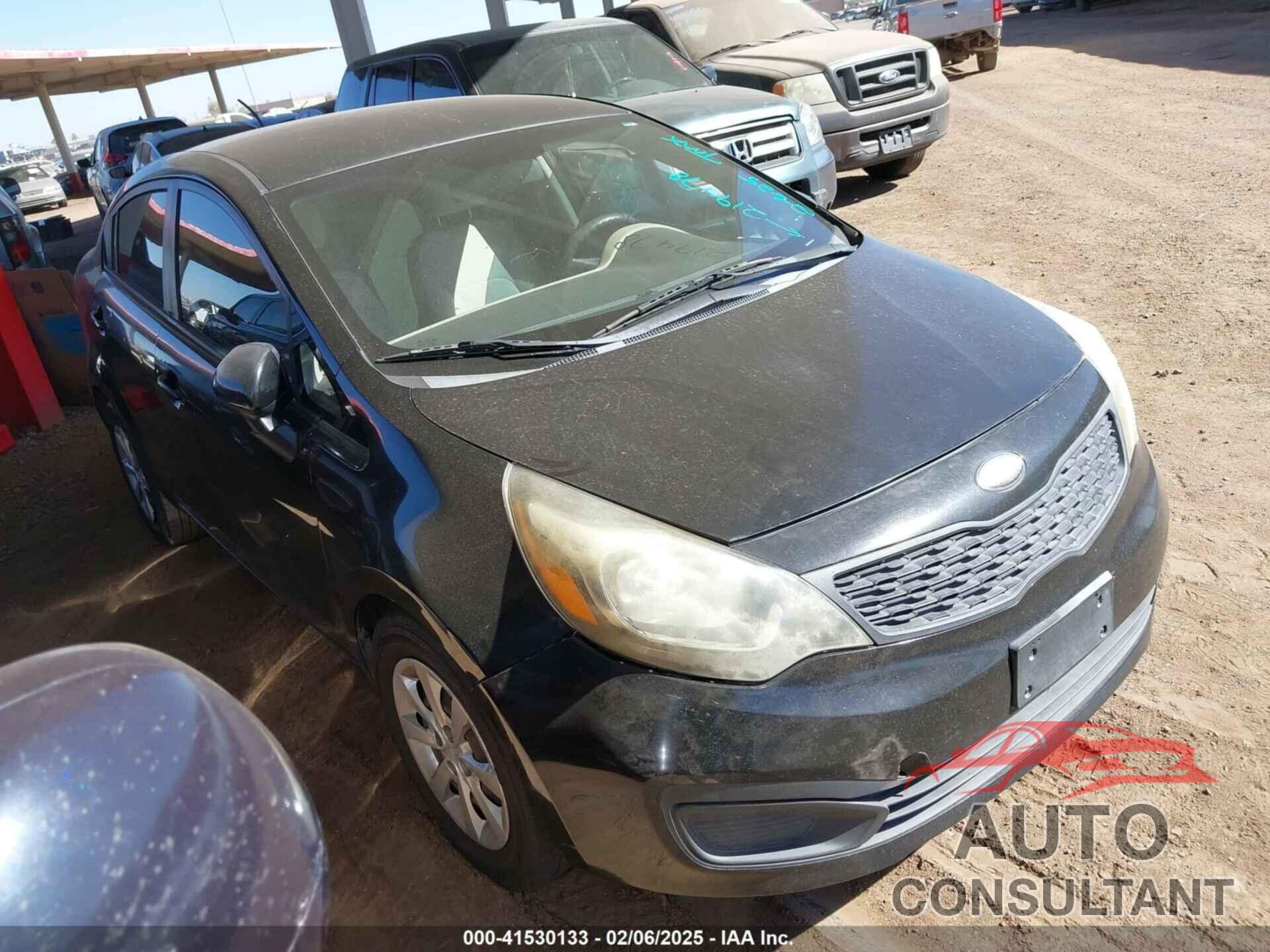 KIA RIO 2013 - KNADM4A39D6219478