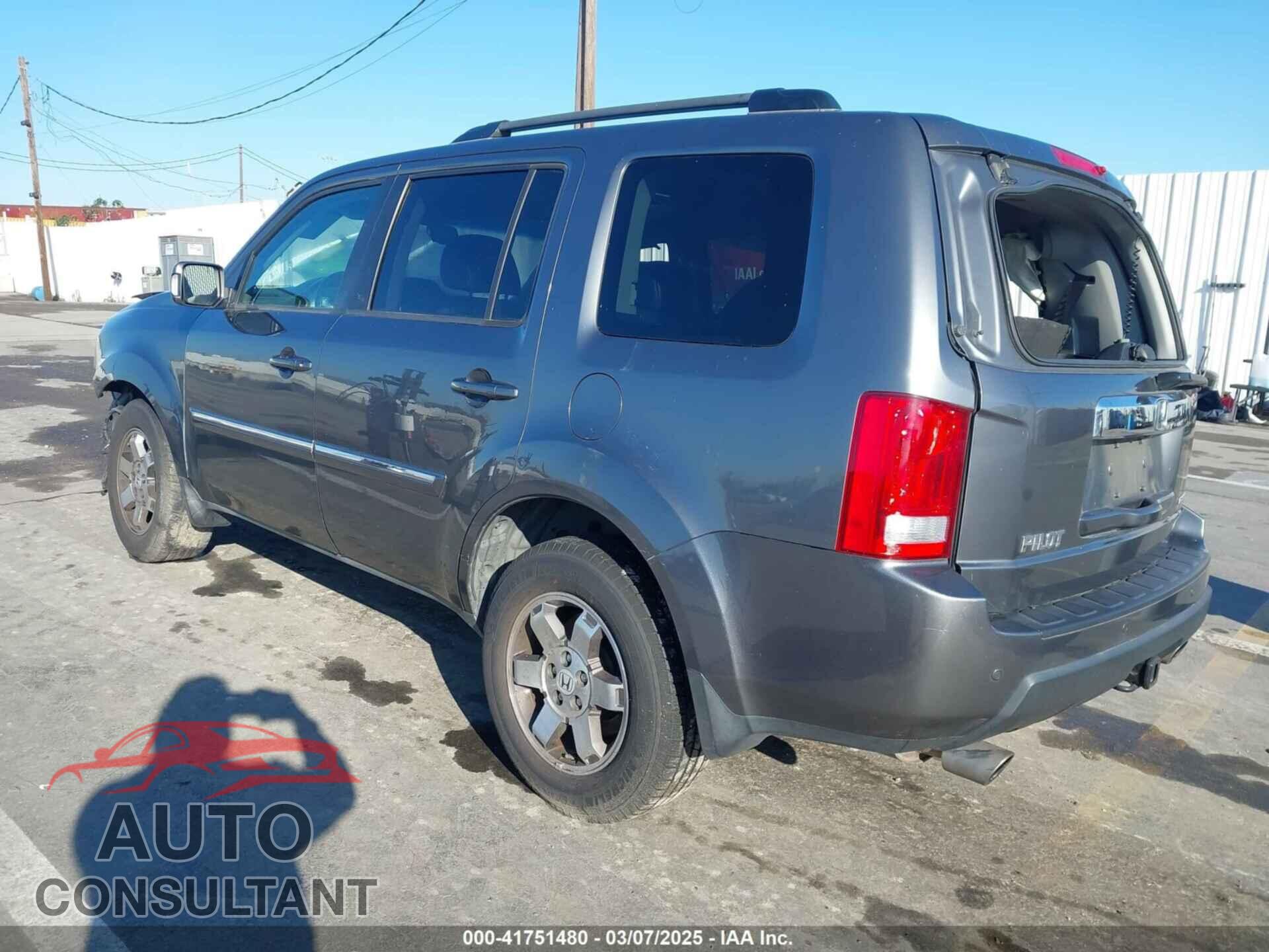 HONDA PILOT 2011 - 5FNYF3H95BB036809