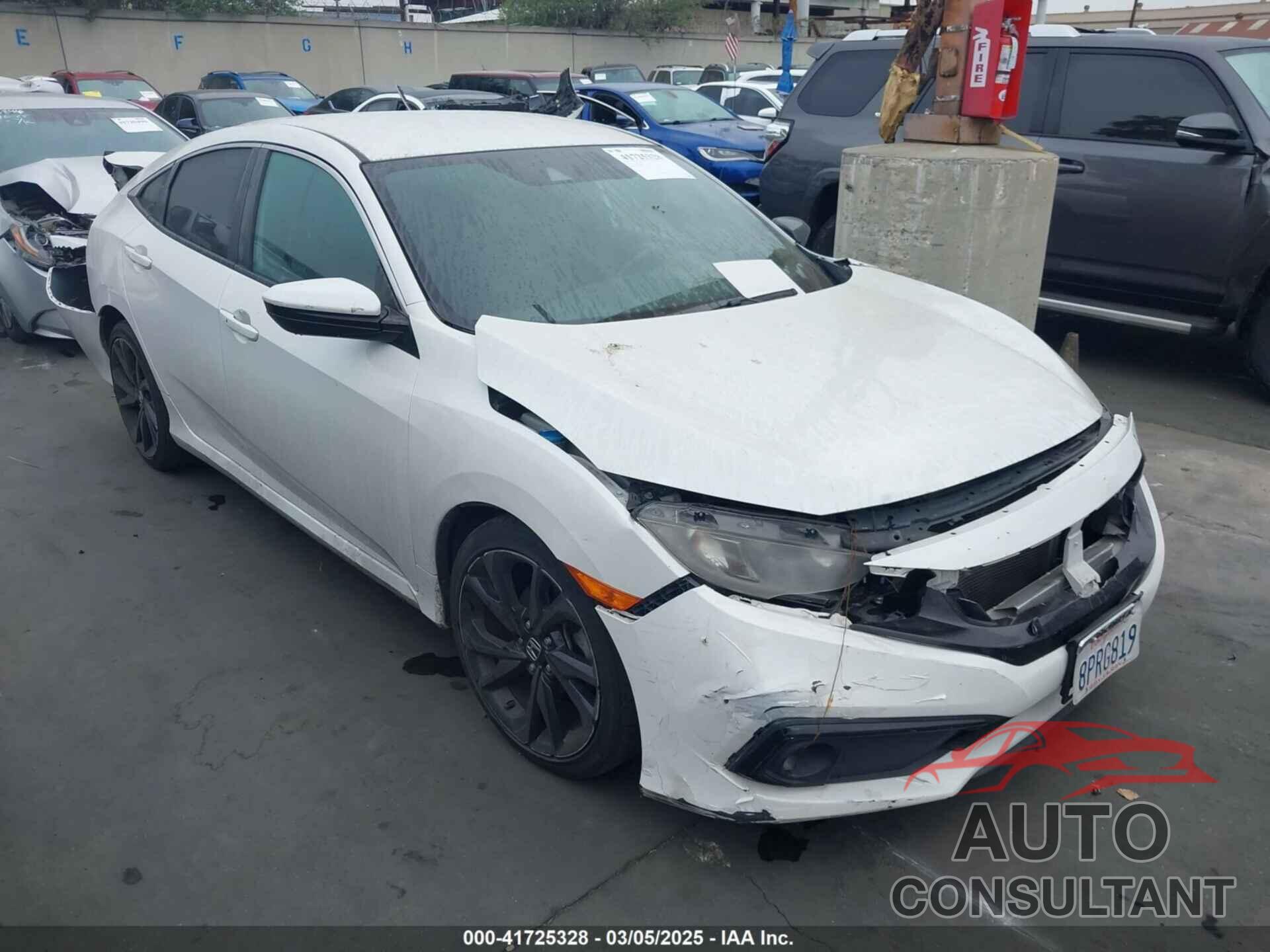 HONDA CIVIC 2019 - 19XFC2F84KE203557