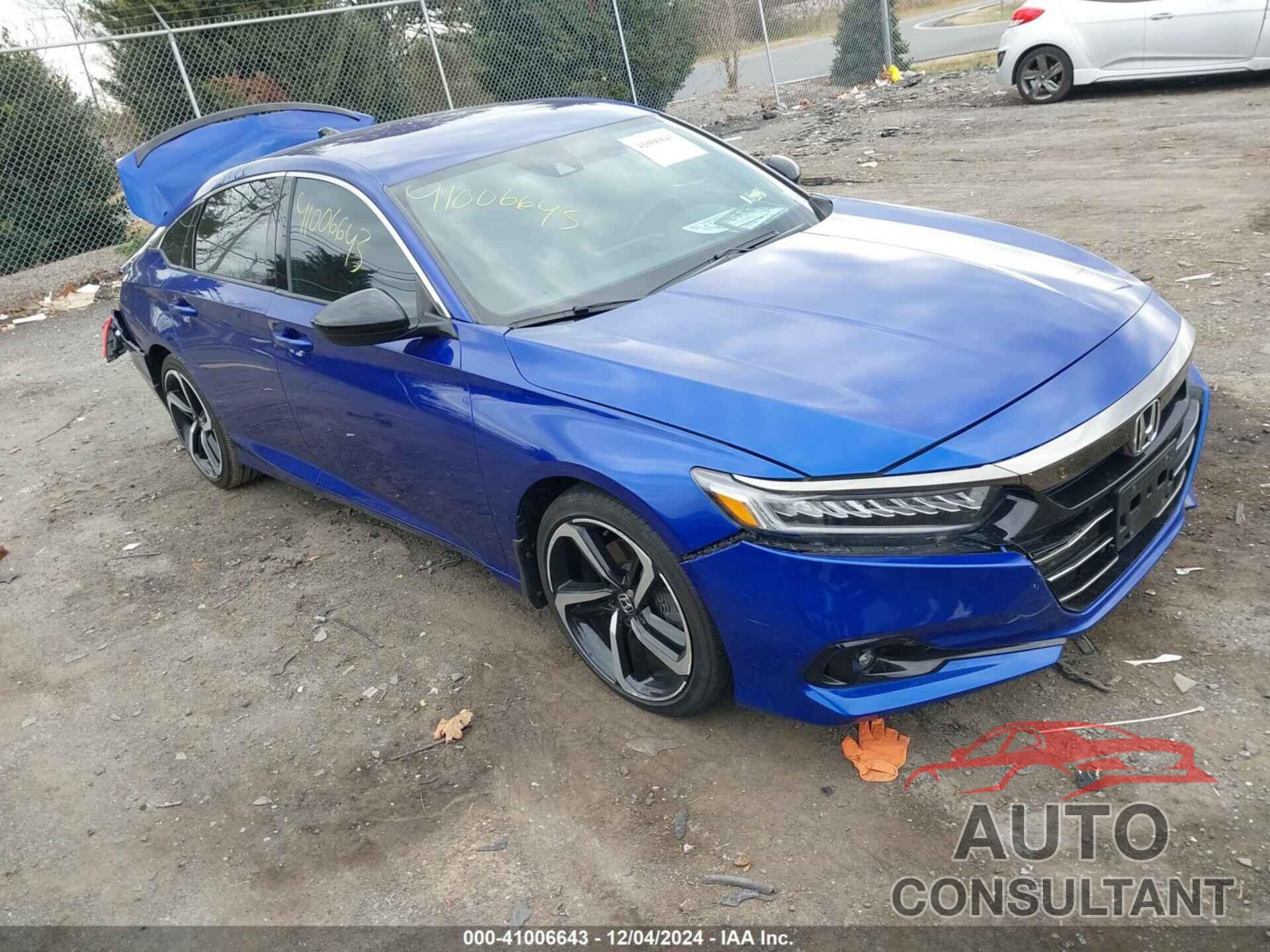 HONDA ACCORD 2021 - 1HGCV1F3XMA019498