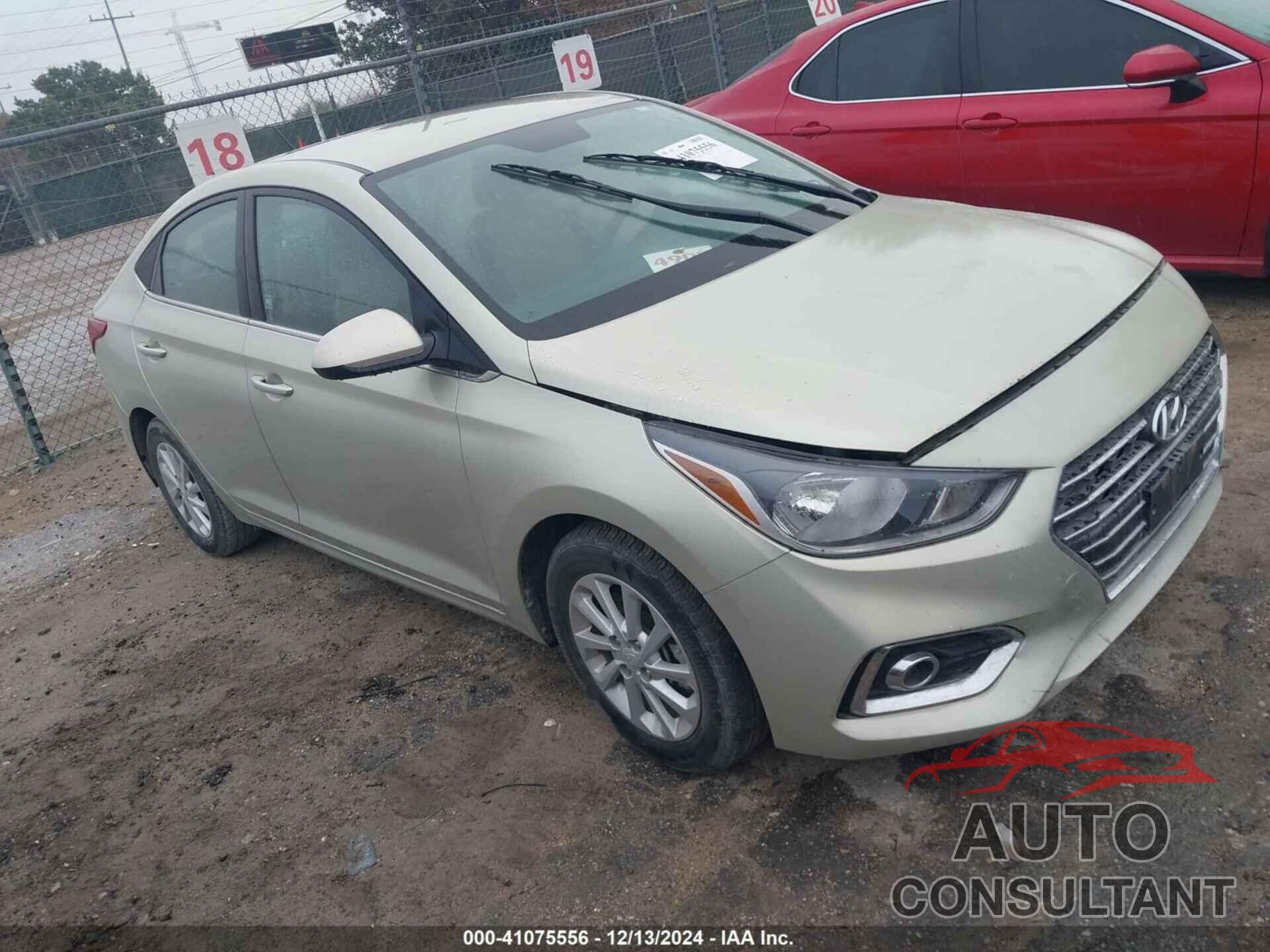 HYUNDAI ACCENT 2019 - 3KPC24A3XKE045318