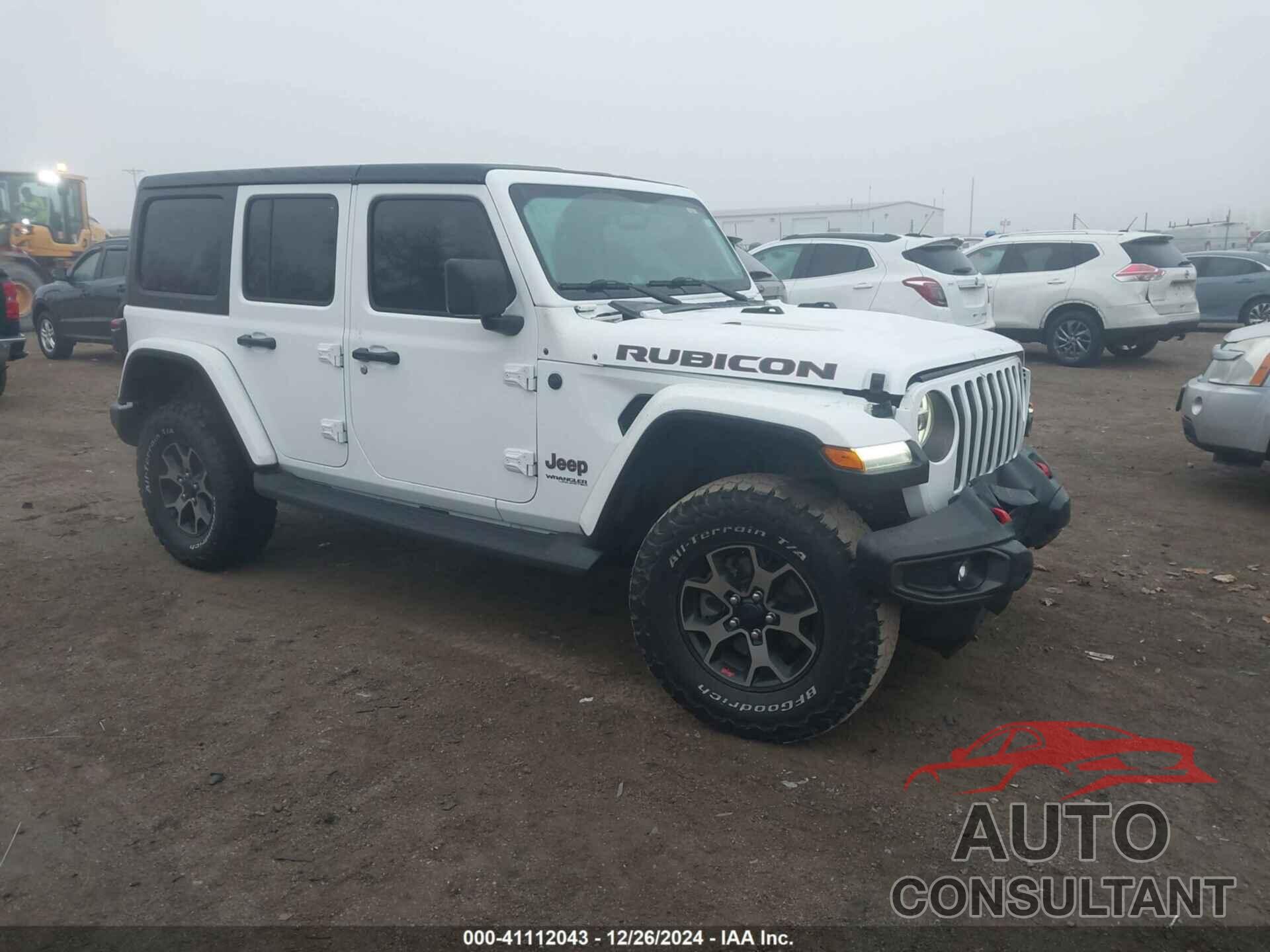 JEEP WRANGLER UNLIMITED 2018 - 1C4HJXFG2JW291466