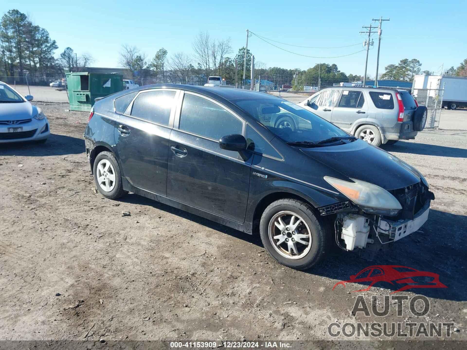 TOYOTA PRIUS 2010 - JTDKN3DU5A0085671