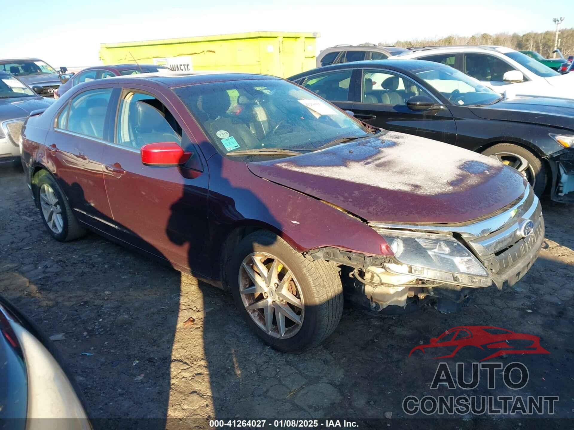 FORD FUSION 2012 - 3FAHP0JA7CR361418