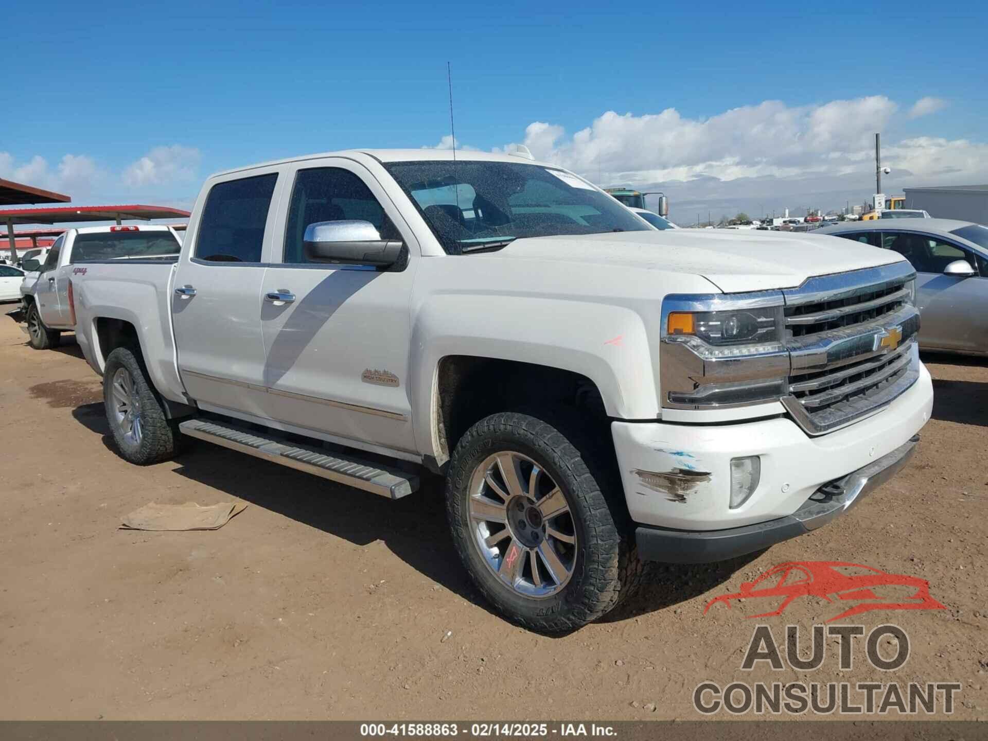 CHEVROLET SILVERADO 1500 2017 - 3GCUKTEC6HG391887
