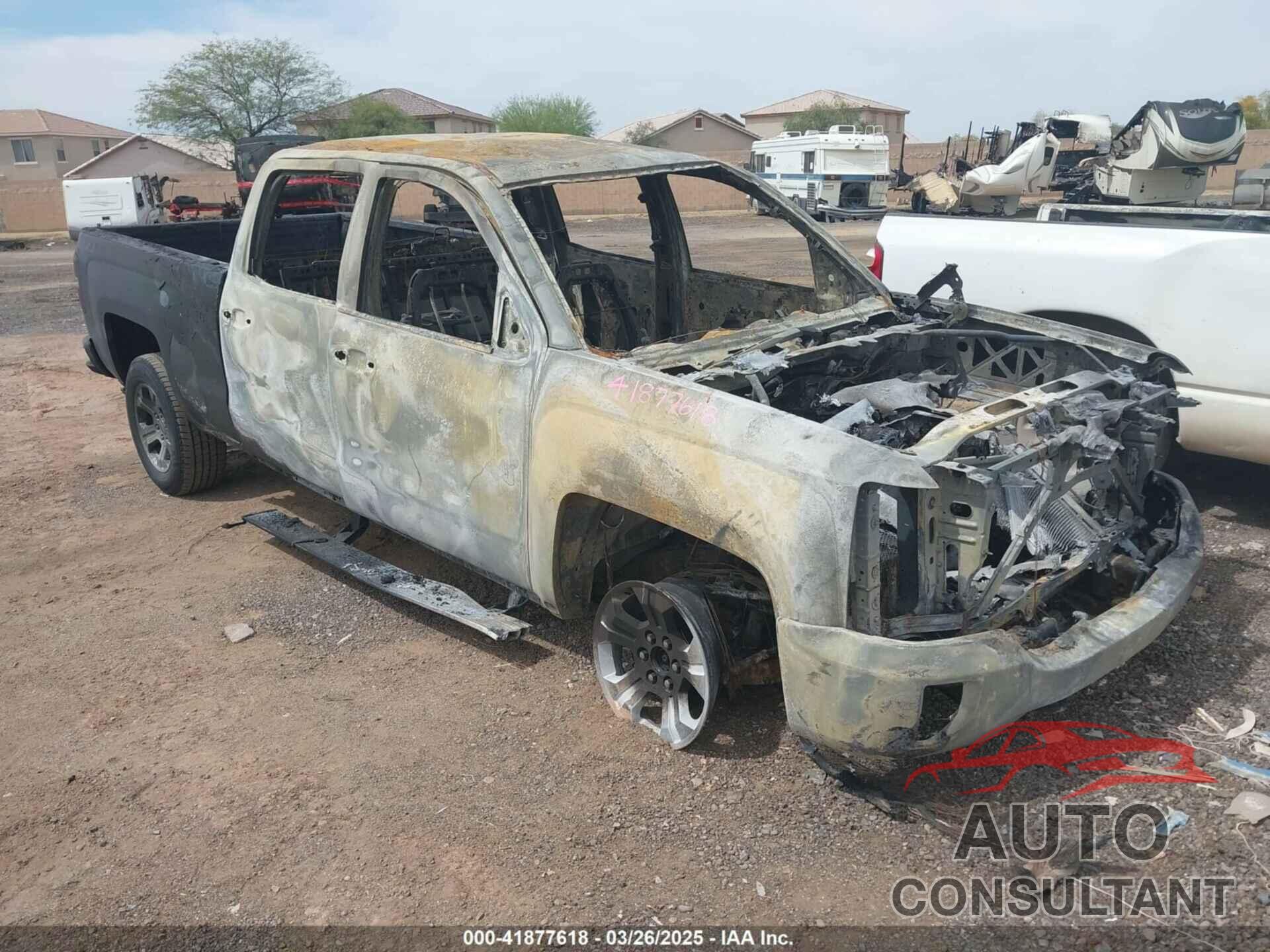 CHEVROLET SILVERADO 1500 2018 - 3GCUKREC6JG104038