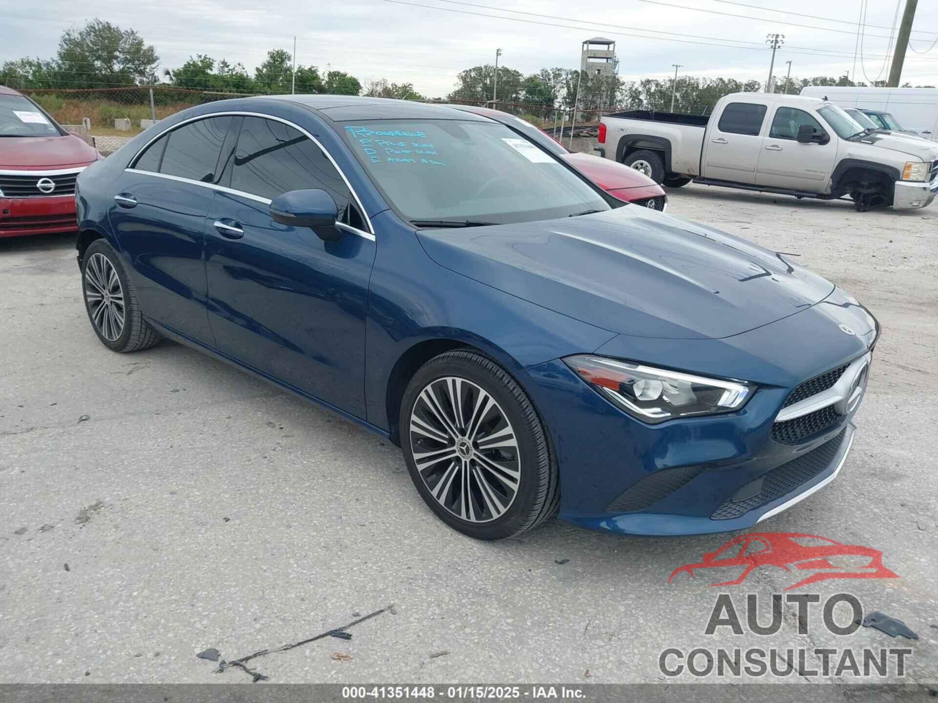 MERCEDES-BENZ CLA 250 COUPE 2022 - W1K5J4GB2NN321927