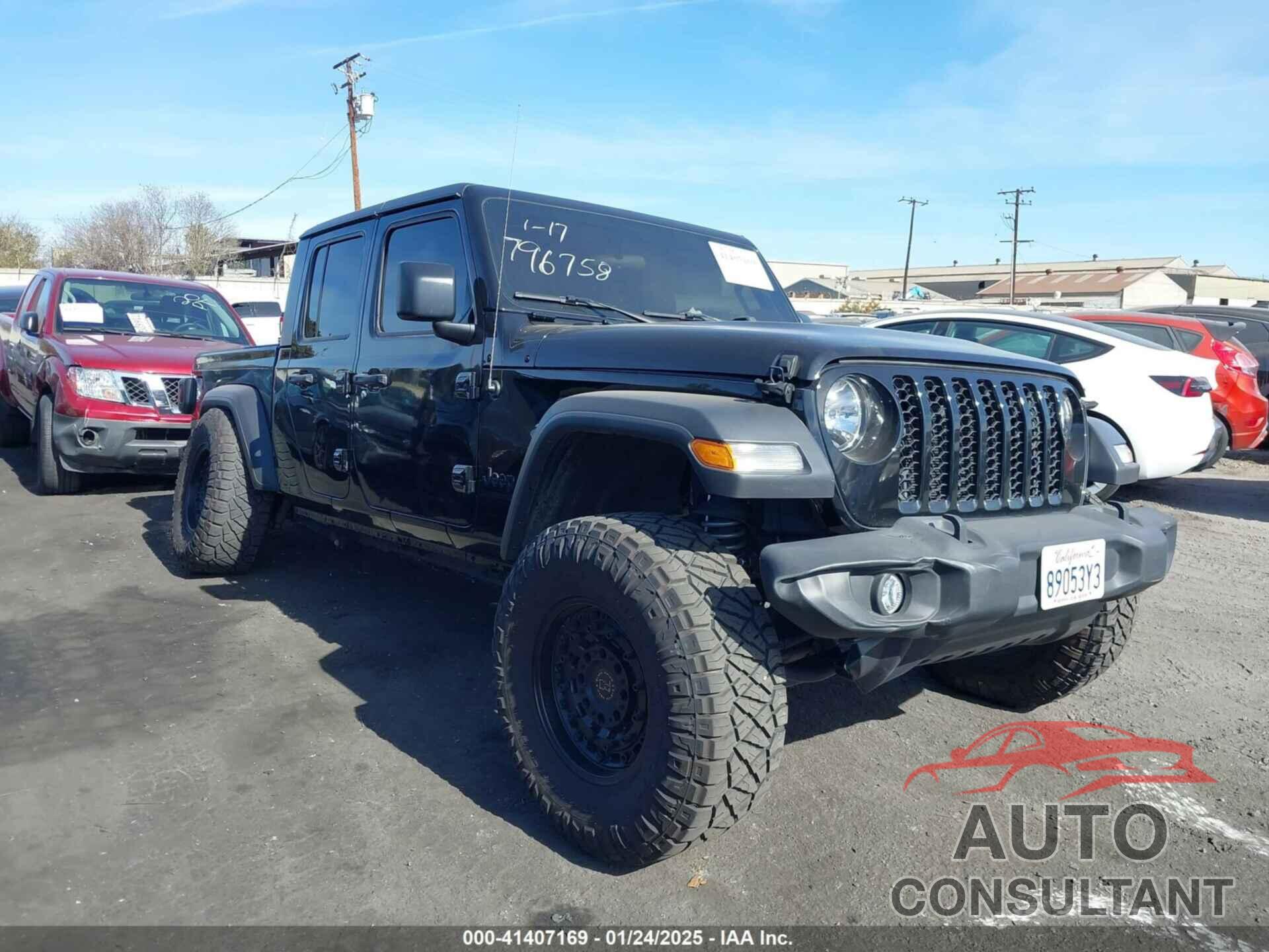 JEEP GLADIATOR 2020 - 1C6HJTAG3LL197365