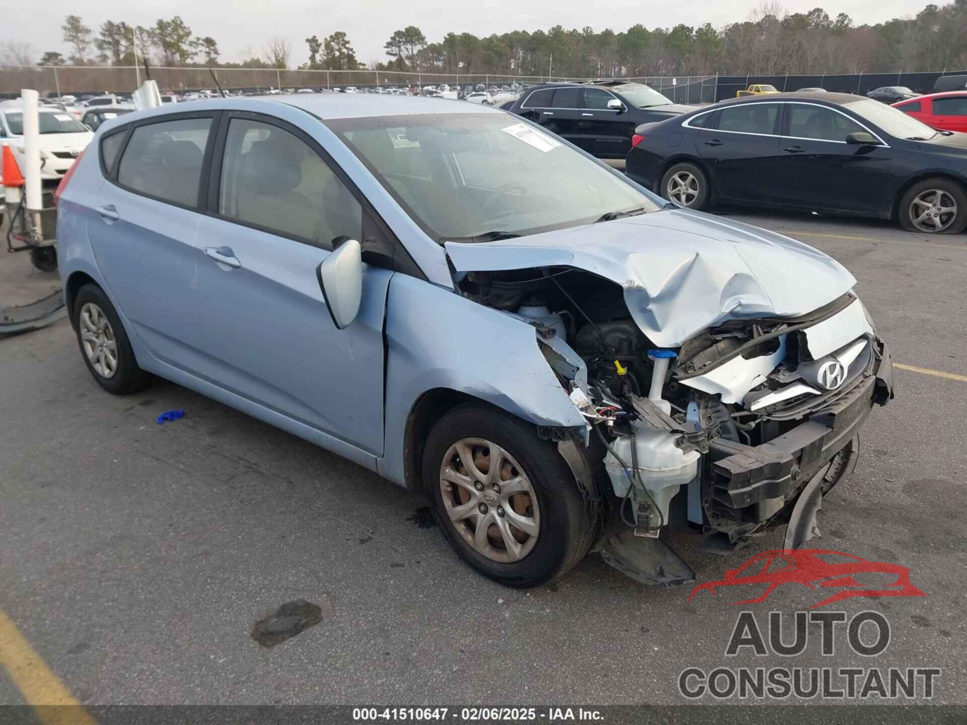 HYUNDAI ACCENT 2014 - KMHCT5AE7EU181640