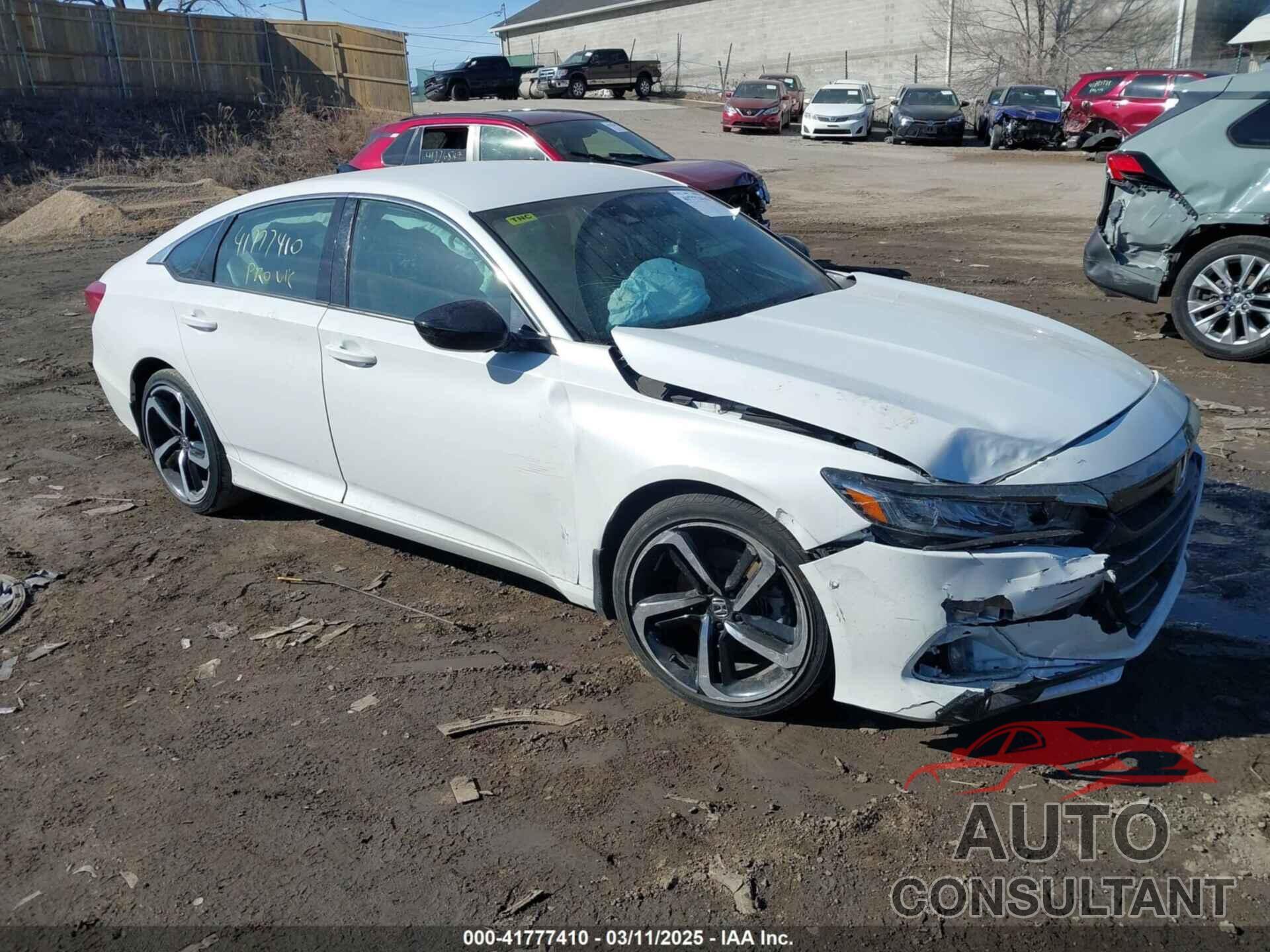 HONDA ACCORD 2022 - 1HGCV1F37NA109323