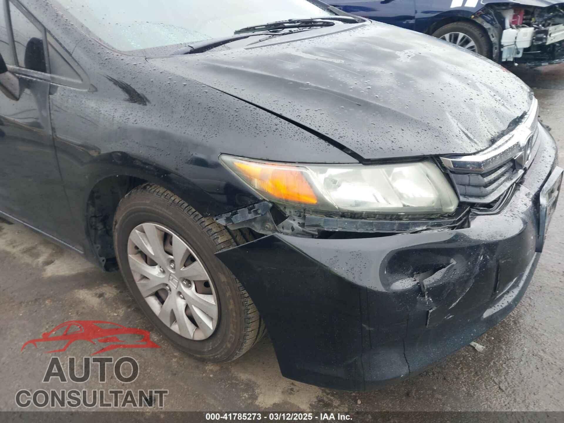 HONDA CIVIC 2012 - 19XFB2F52CE362569