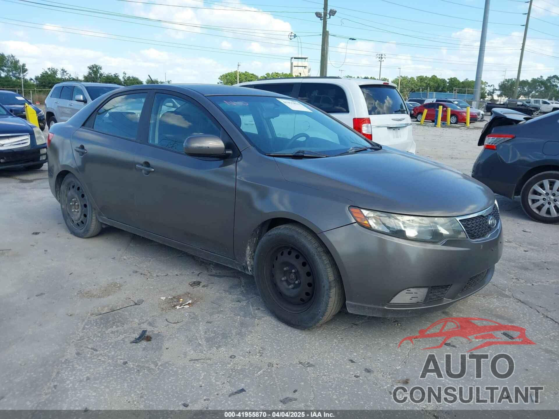 KIA FORTE 2012 - KNAFU4A26C5586892