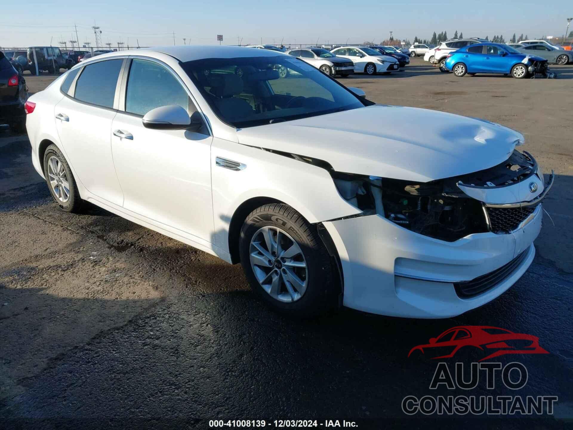 KIA OPTIMA 2016 - KNAGT4L38G5105107