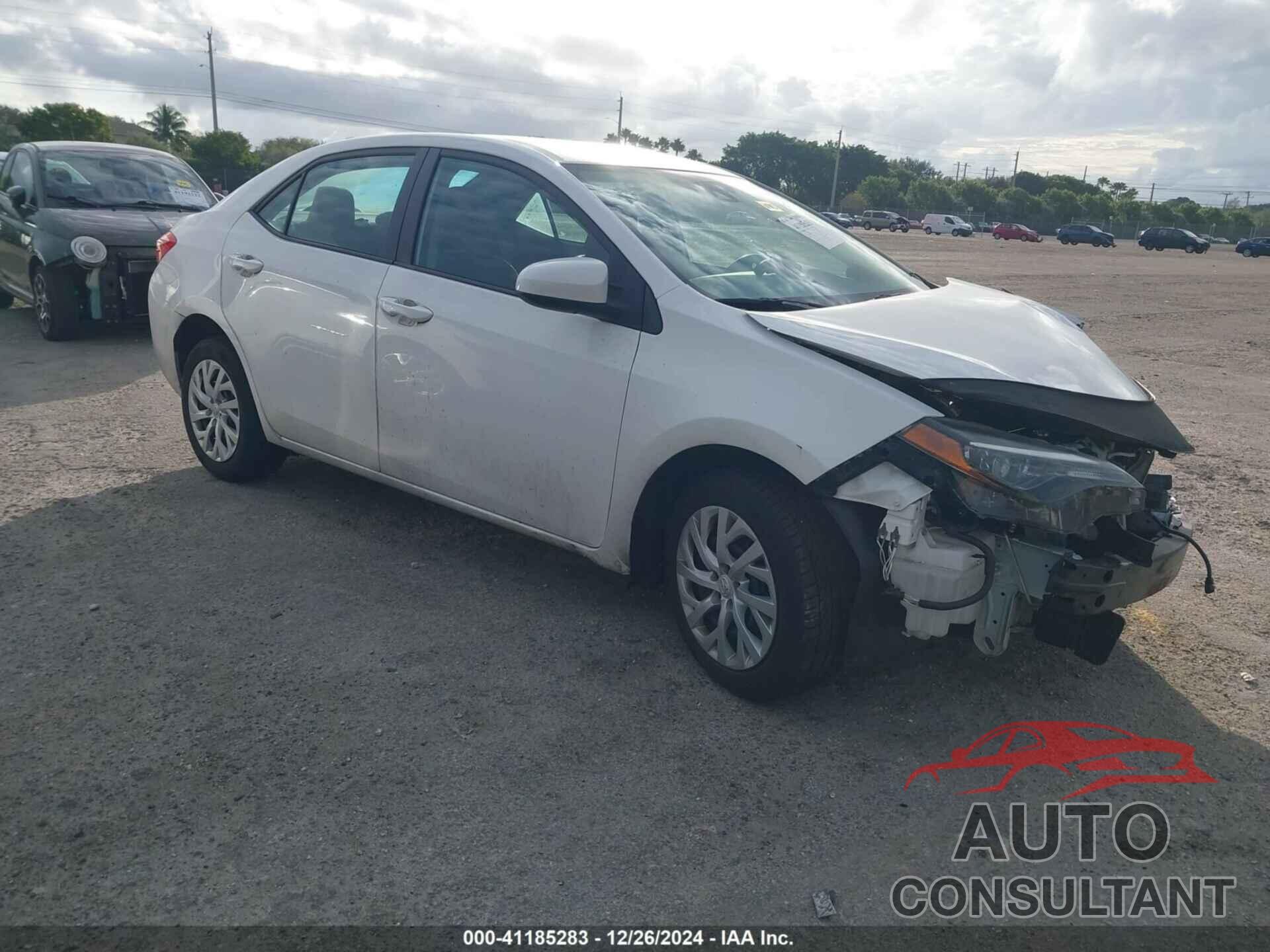 TOYOTA COROLLA 2019 - 5YFBURHE8KP911297
