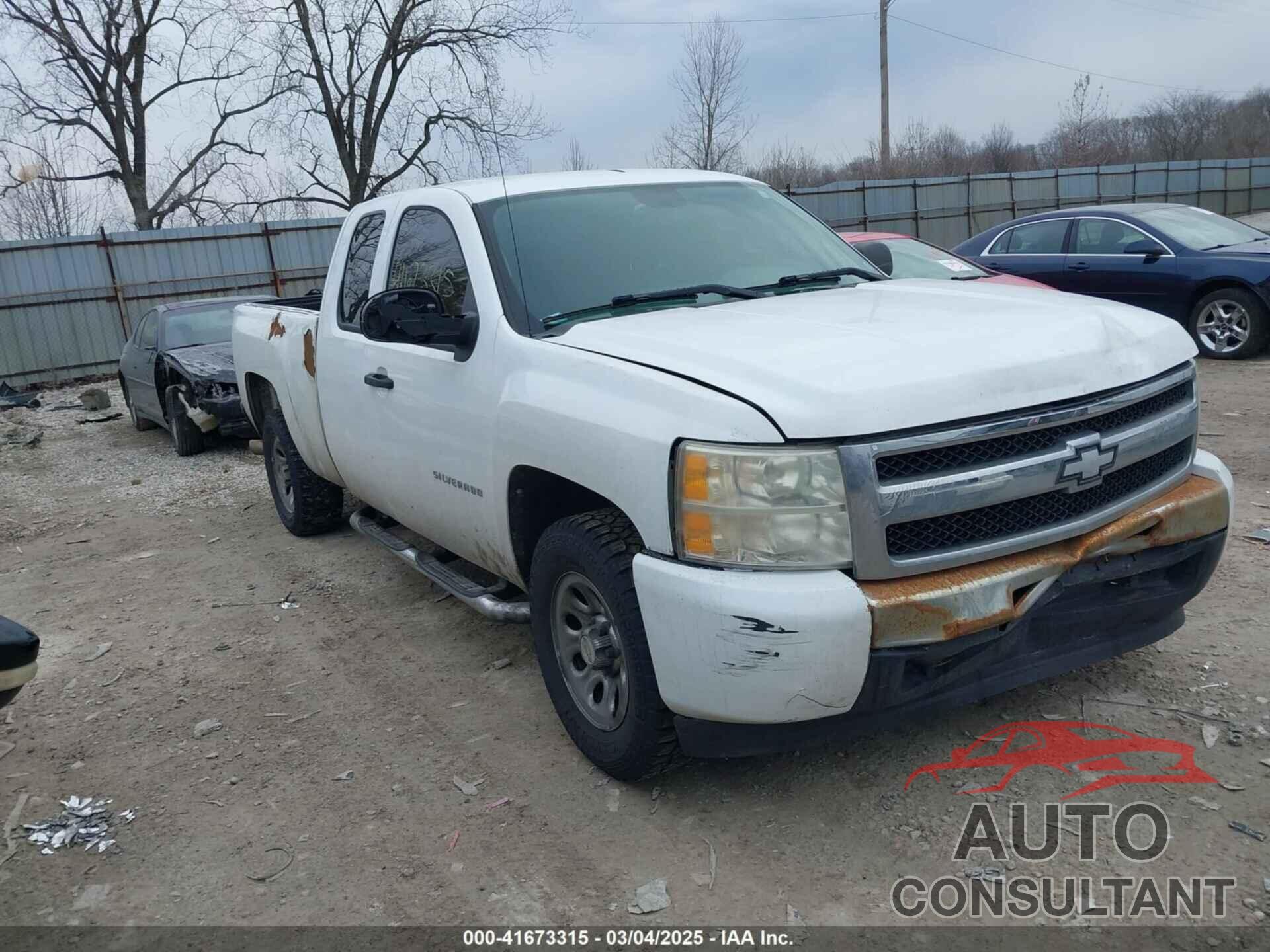 CHEVROLET SILVERADO 1500 2010 - 1GCSCPEX0AZ129528