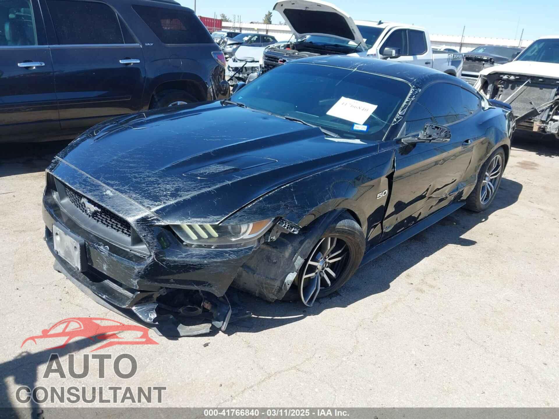 FORD MUSTANG 2017 - 1FA6P8CF8H5312656