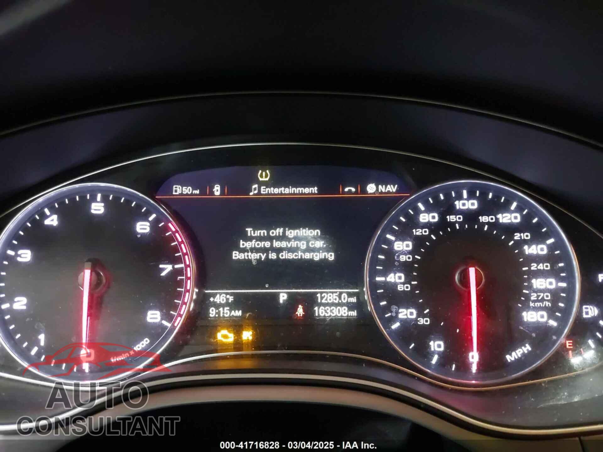 AUDI A6 2014 - WAUGFAFC4EN091379