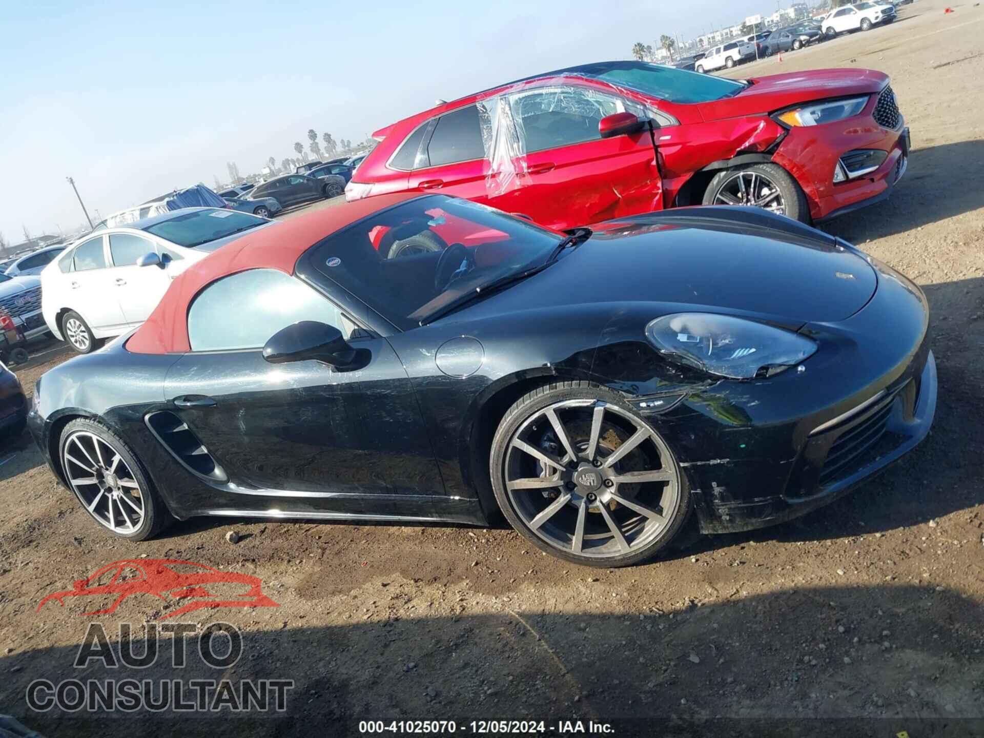 PORSCHE 718 BOXSTER 2017 - WP0CA2A83HS220176