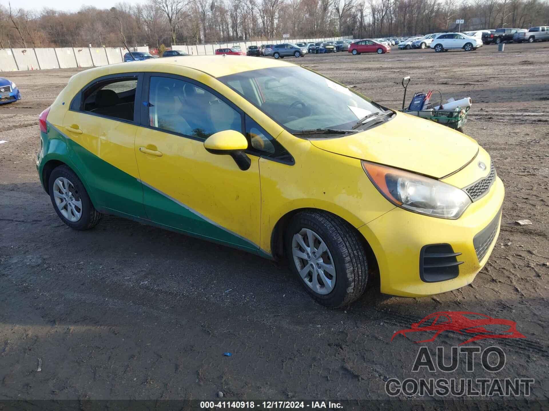 KIA RIO 2017 - KNADM5A30H6007869
