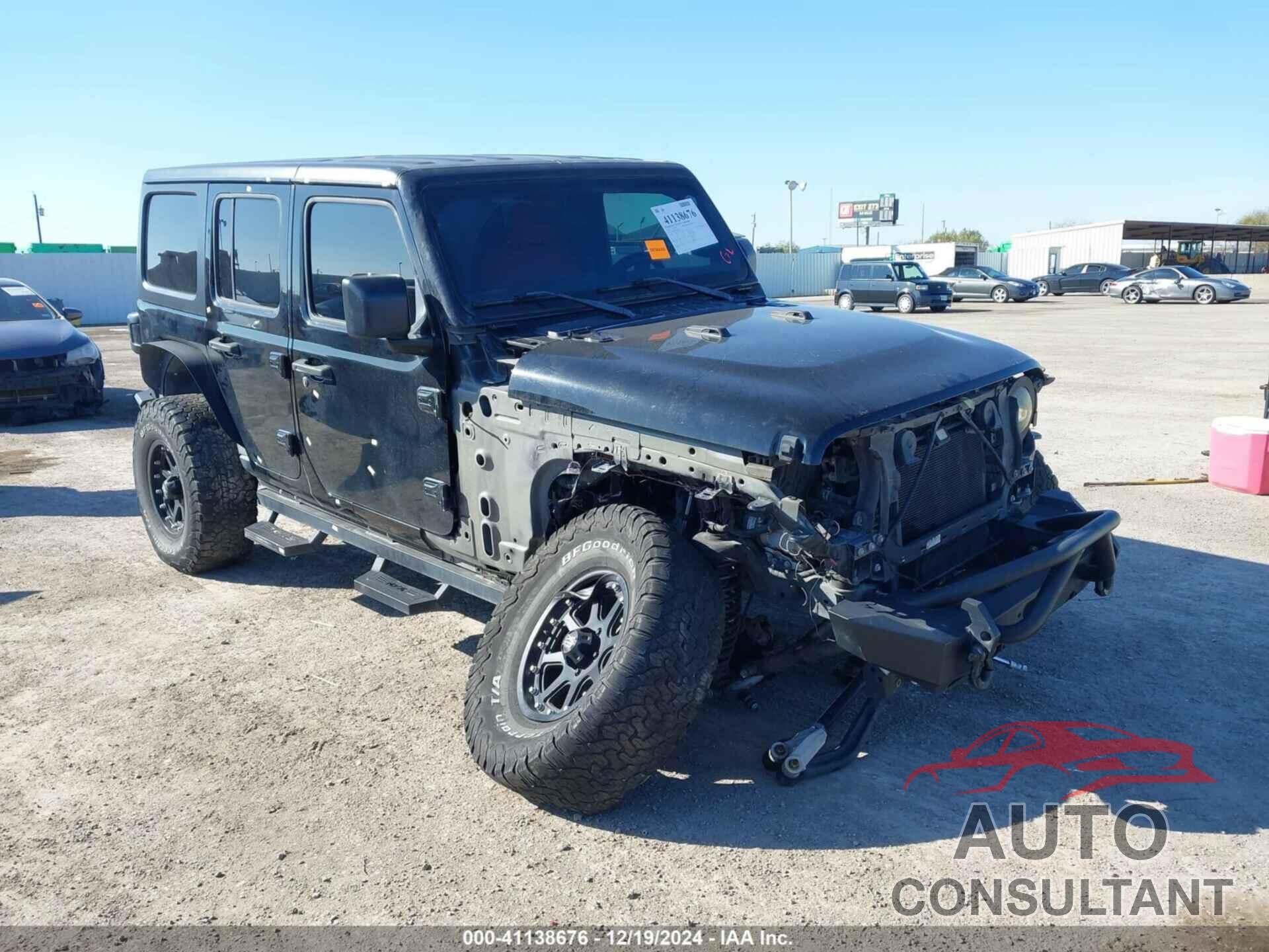 JEEP WRANGLER UNLIMITED 2020 - 1C4HJXDN7LW275350