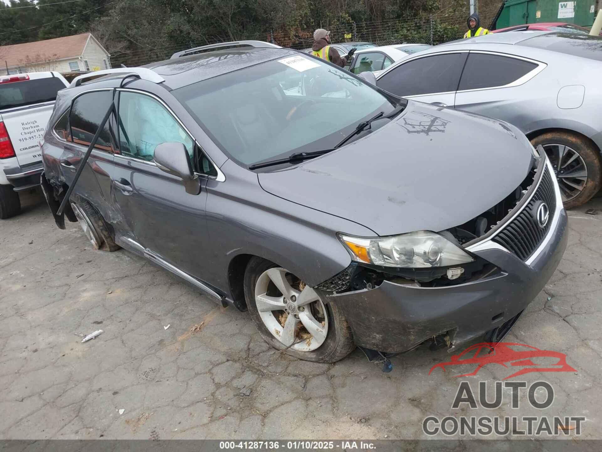 LEXUS RX 350 2012 - 2T2BK1BA0CC150517