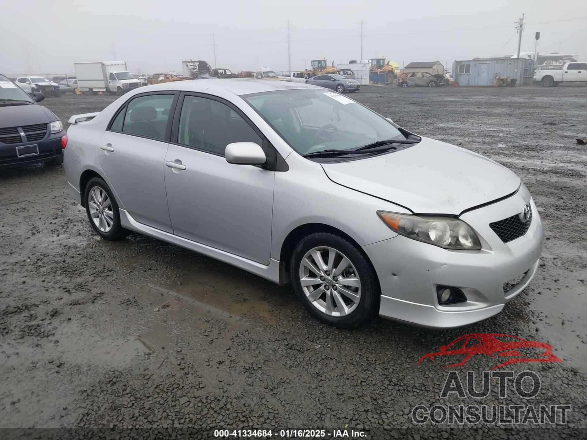 TOYOTA COROLLA 2009 - 1NXBU40E09Z081213