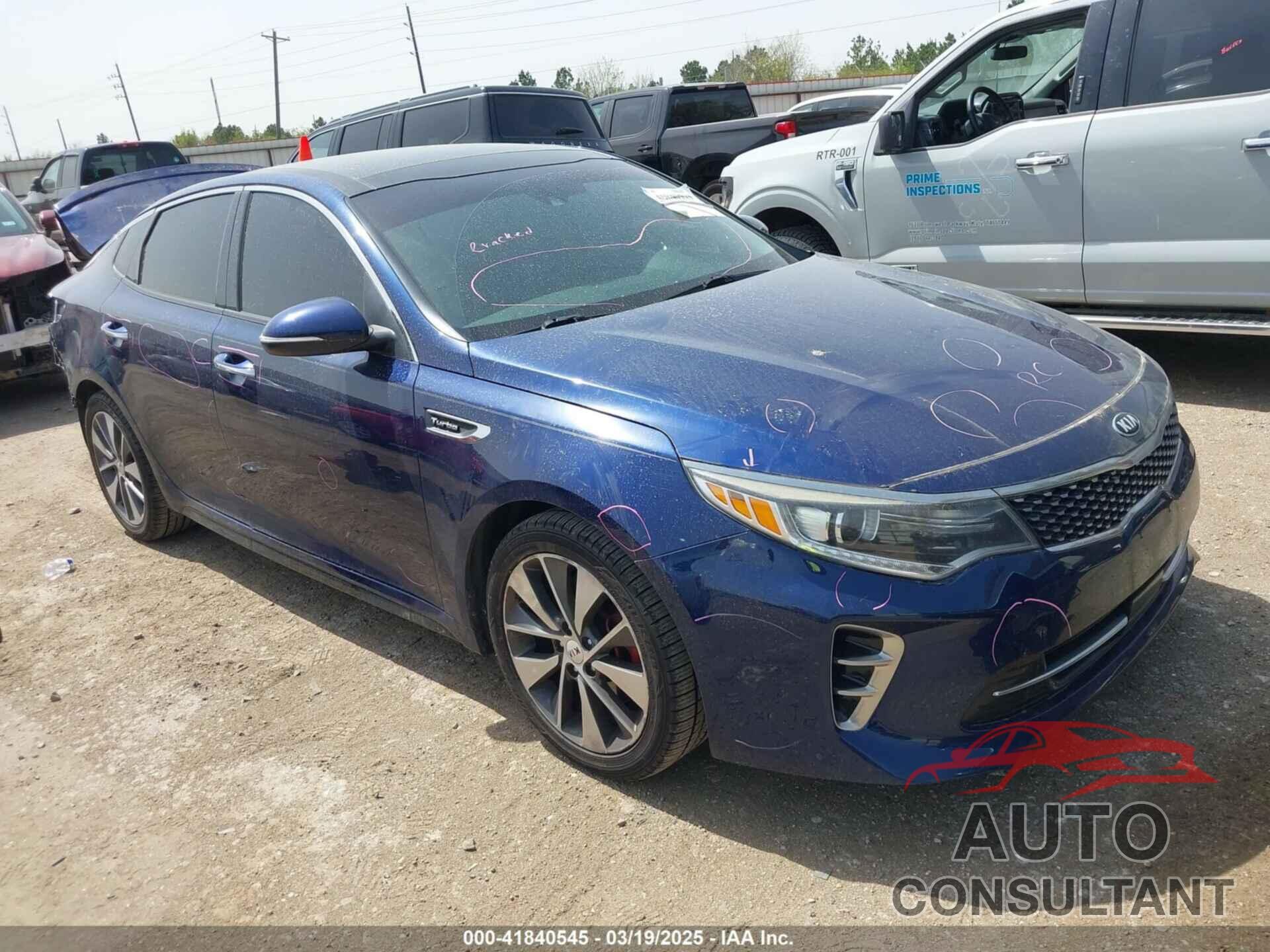 KIA OPTIMA 2016 - 5XXGW4L21GG095596