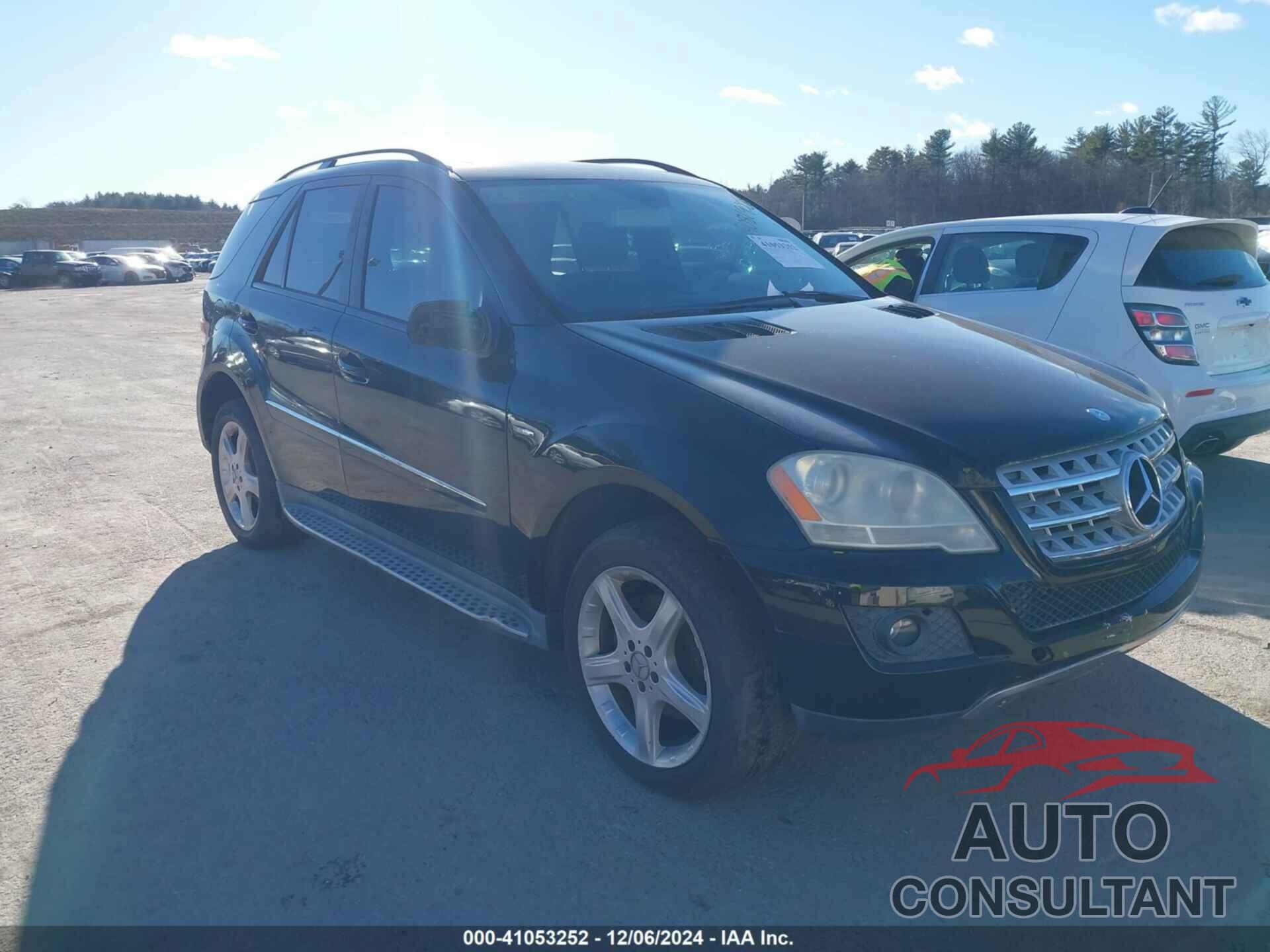 MERCEDES-BENZ ML 320 BLUETEC 2009 - 4JGBB25E59A520121