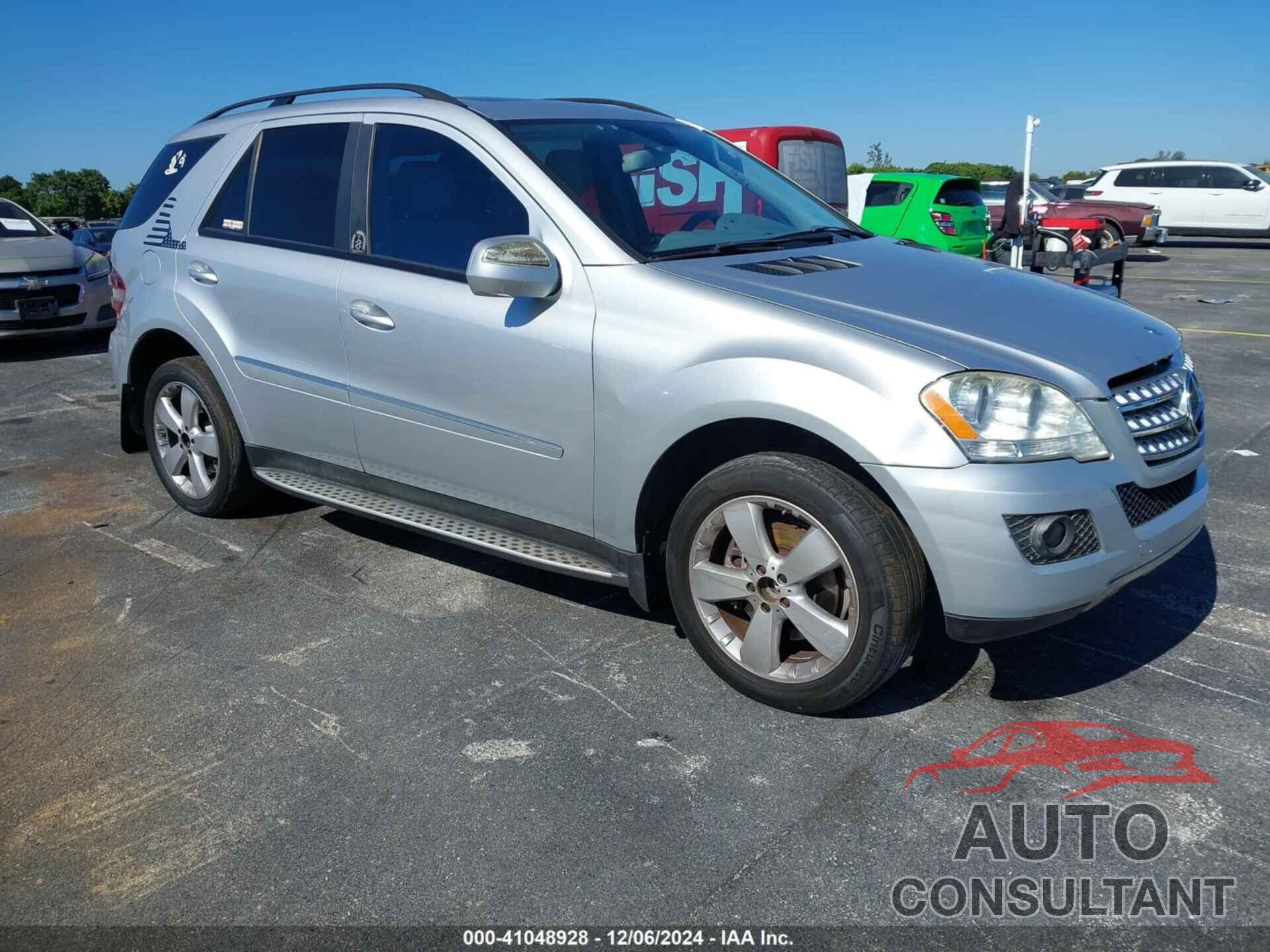 MERCEDES-BENZ ML 350 2009 - 4JGBB86E49A500590