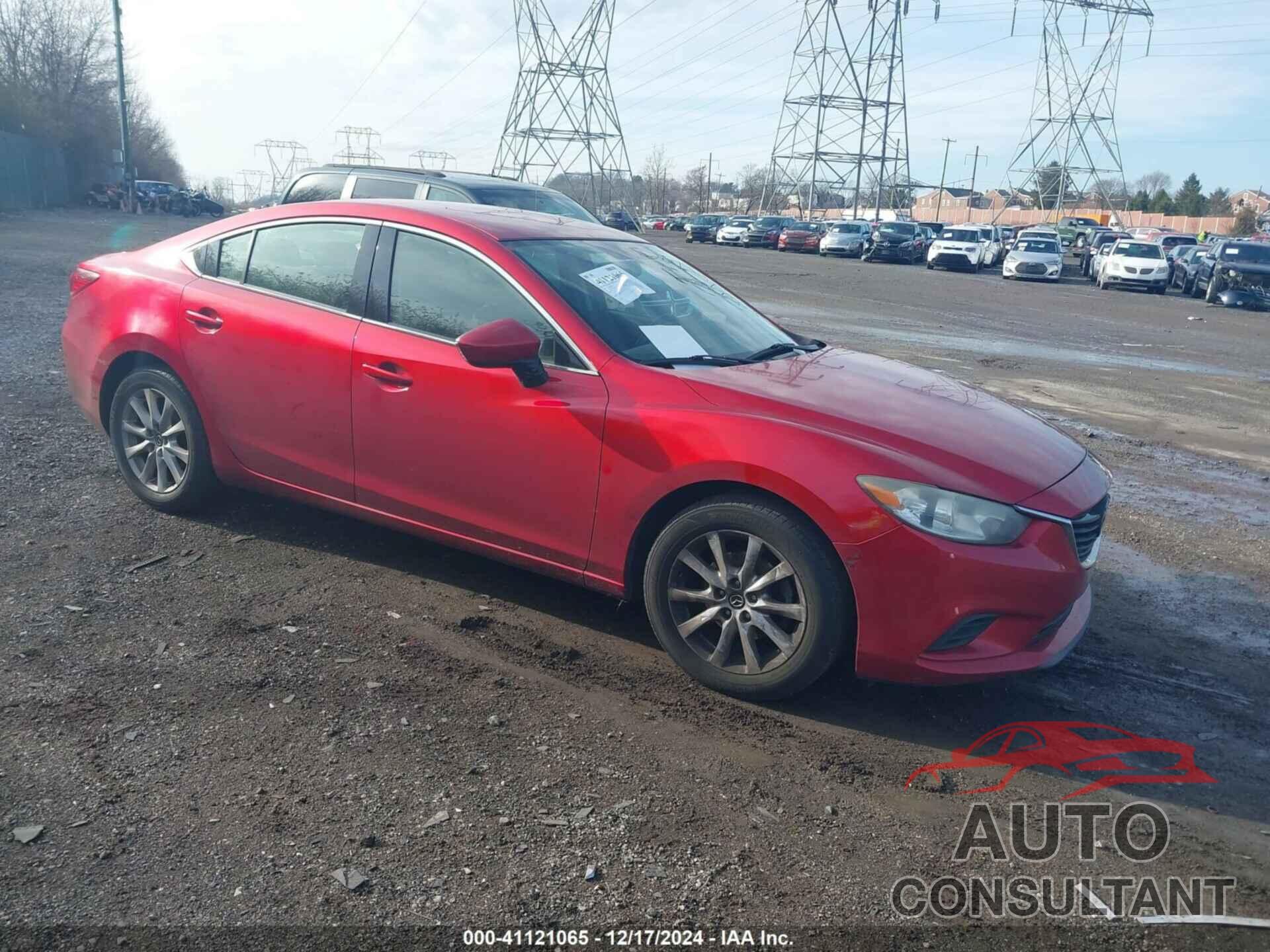 MAZDA MAZDA6 2016 - JM1GJ1U5XG1419890