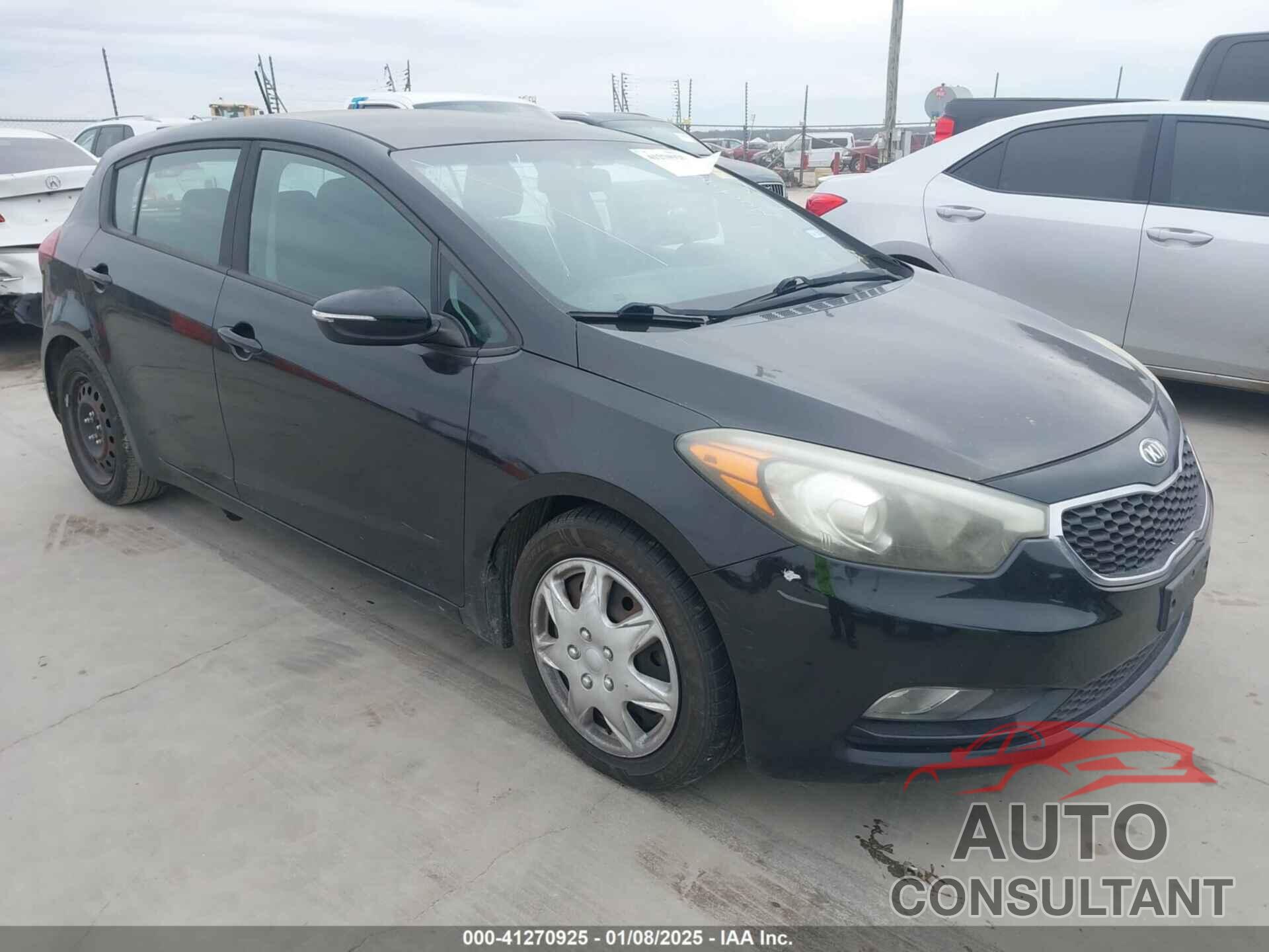 KIA FORTE 2016 - KNAFK5A89G5572622