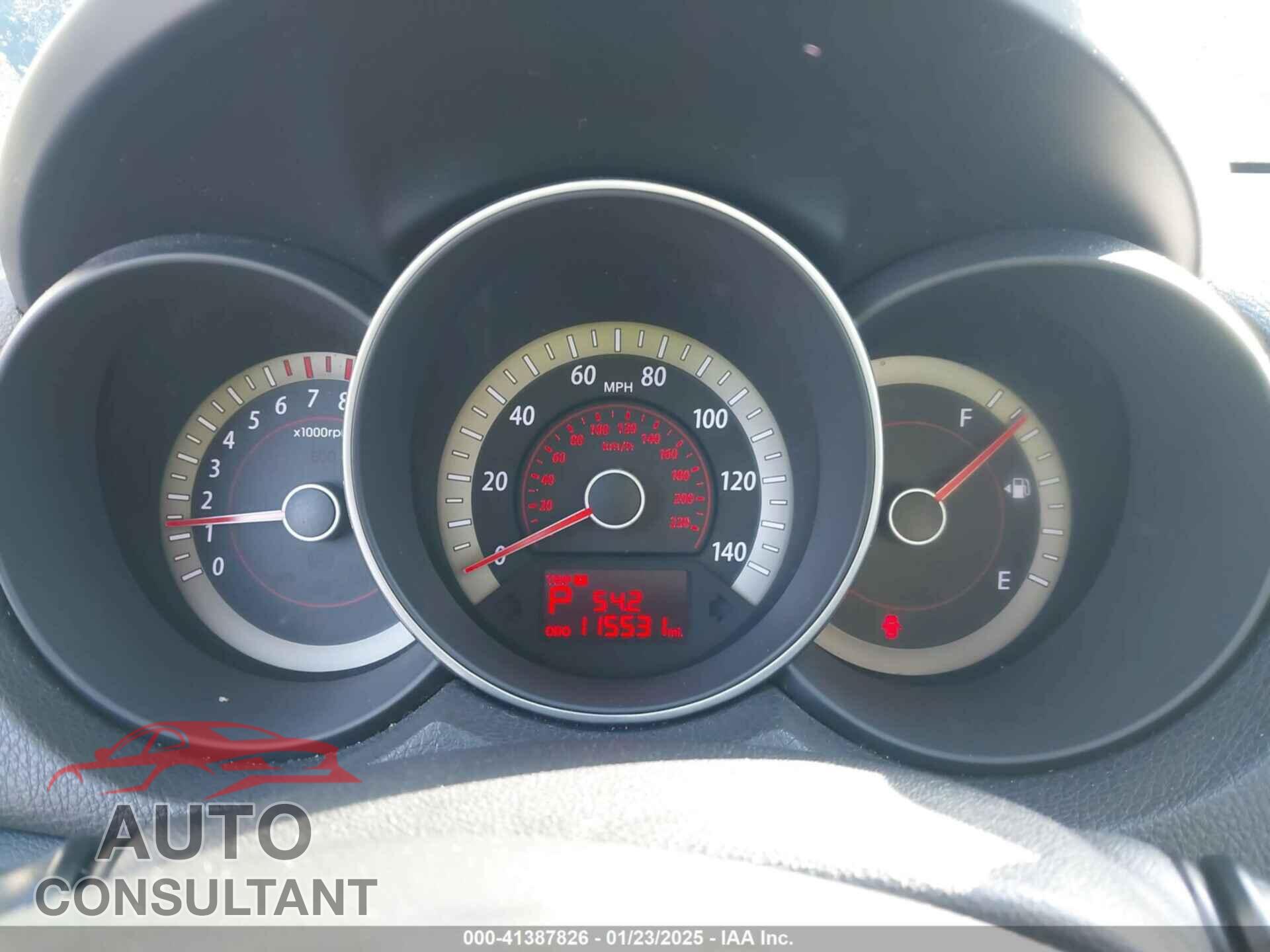 KIA FORTE 2012 - KNAFU4A28C5557331