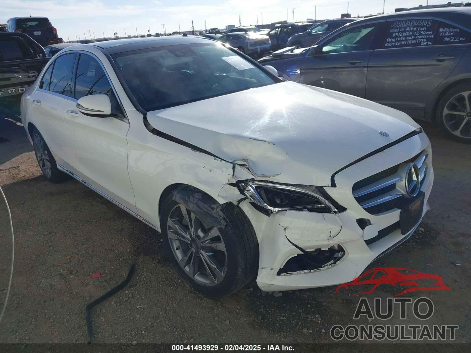 MERCEDES-BENZ C 300 2016 - 55SWF4KB4GU138259