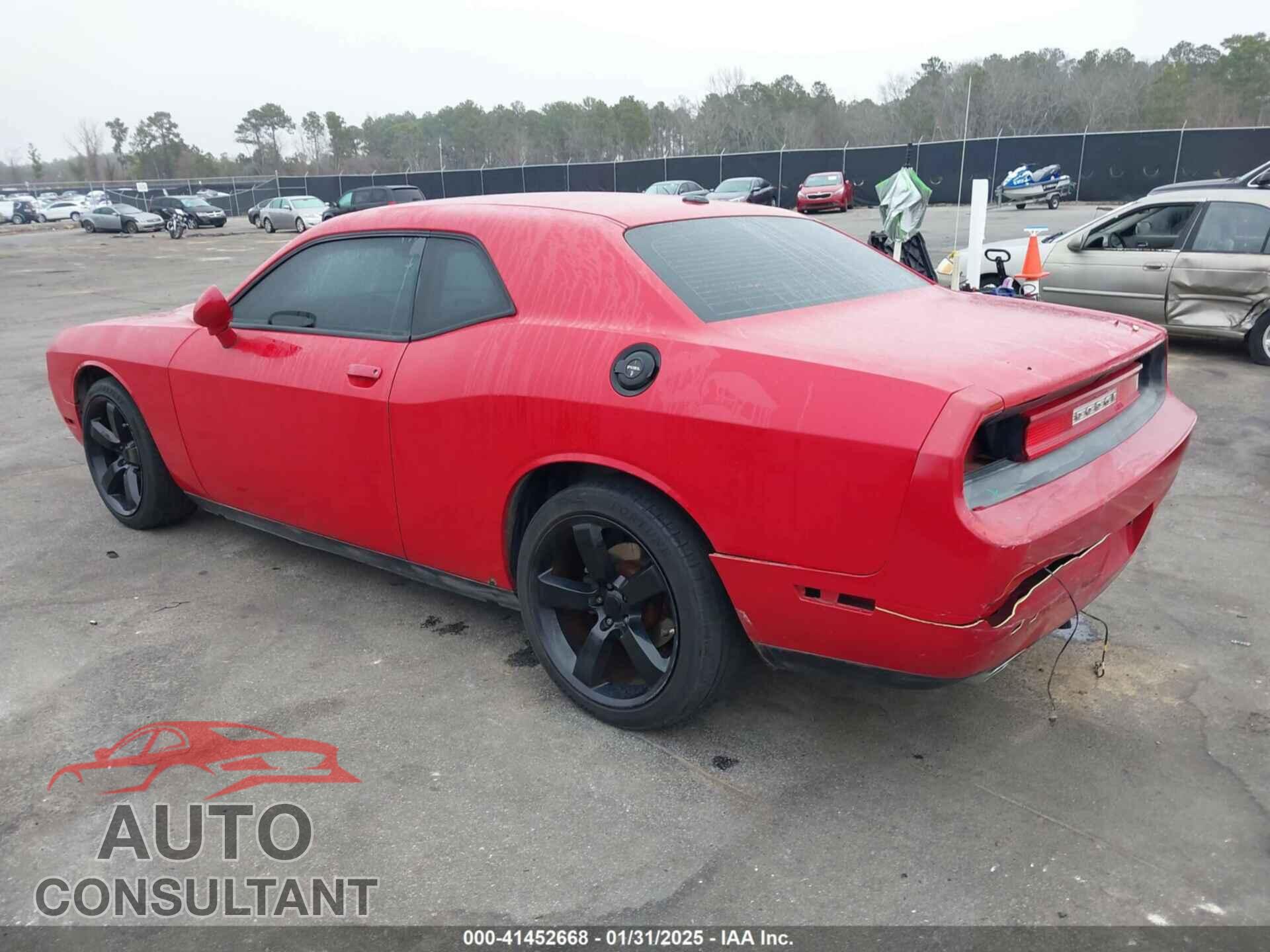 DODGE CHALLENGER 2012 - 2C3CDYAG6CH292396