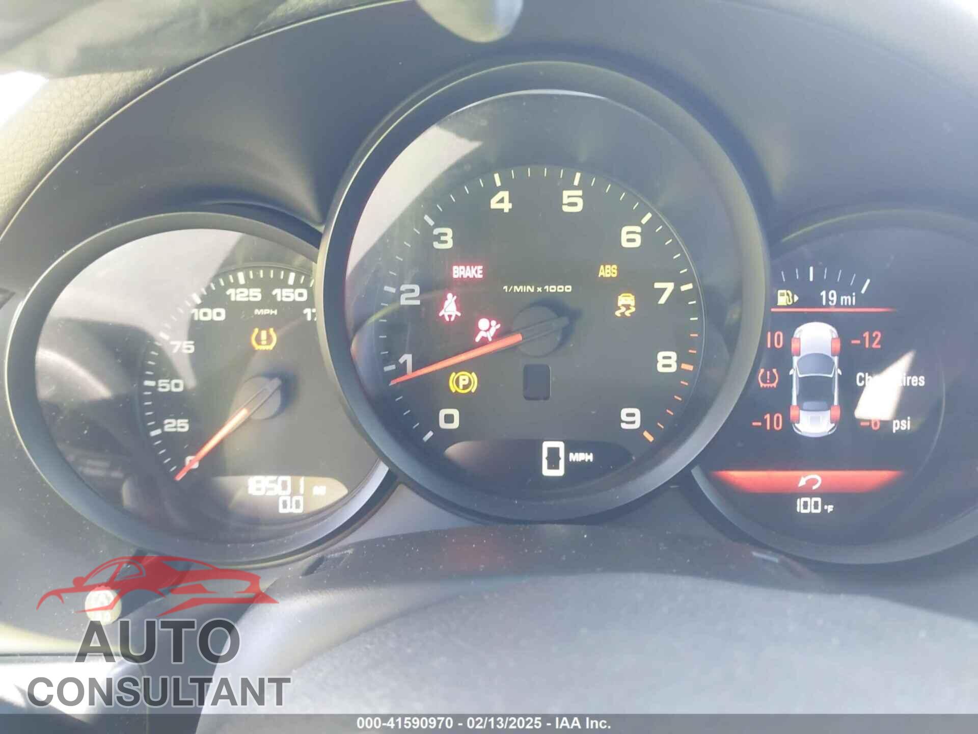 PORSCHE BOXSTER 2015 - WP0CA2A84FS120231