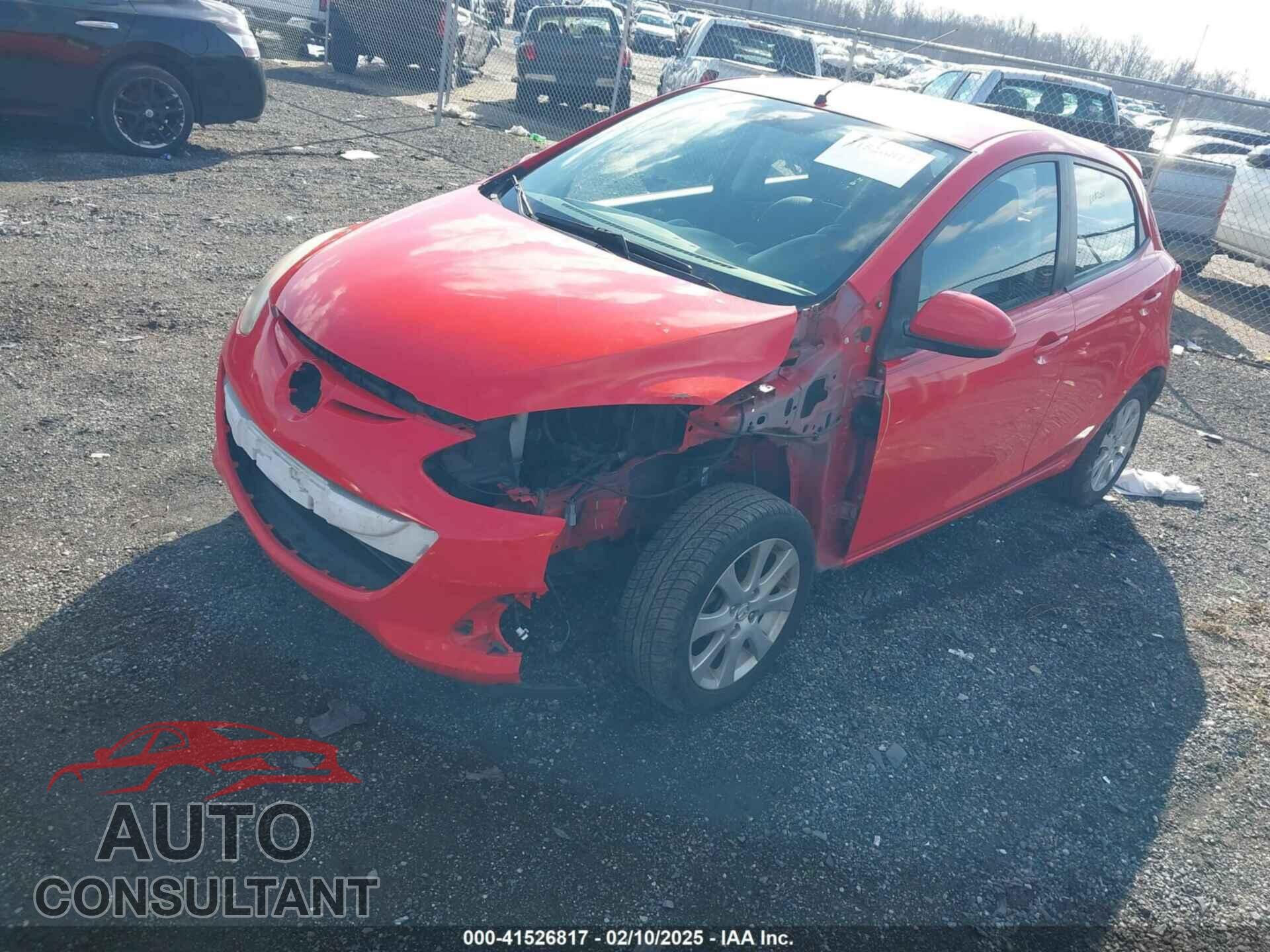 MAZDA MAZDA2 2012 - JM1DE1LZ2C0152367
