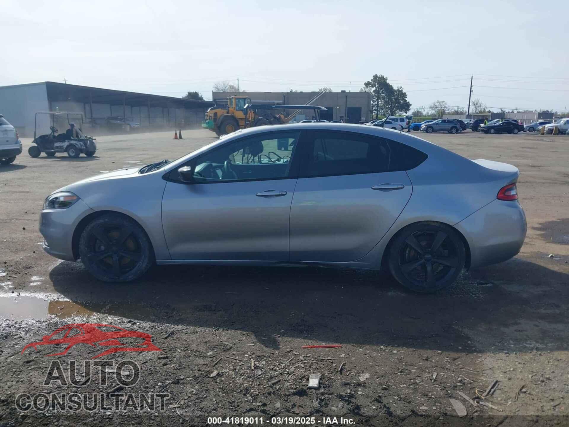 DODGE DART 2015 - 1C3CDFBB5FD407191