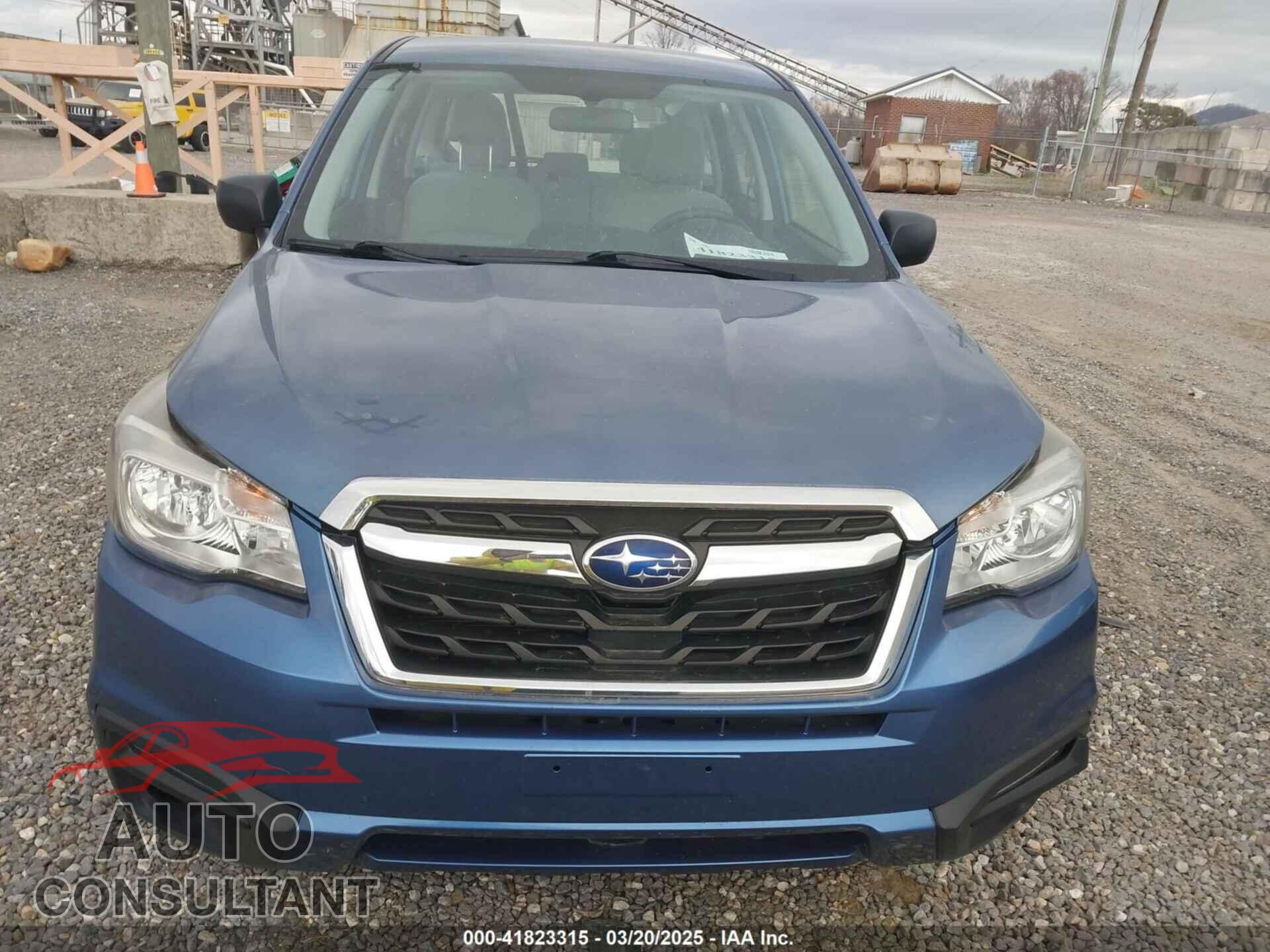 SUBARU FORESTER 2017 - JF2SJAAC9HH410475