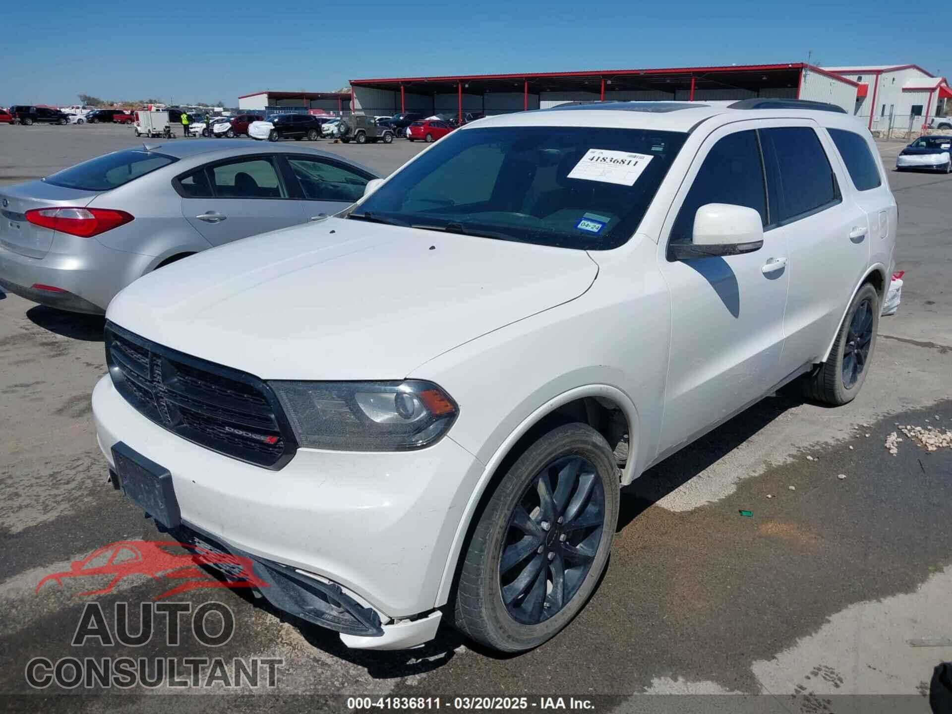DODGE DURANGO 2017 - 1C4RDHDGXHC859723