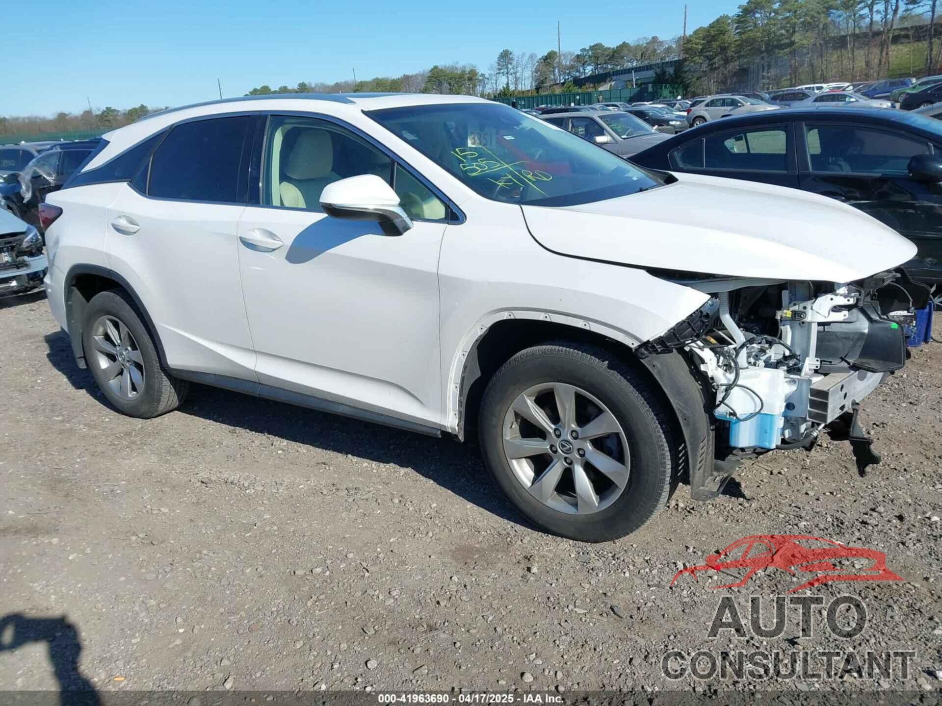 LEXUS RX 350 2019 - 2T2BZMCA1KC200044