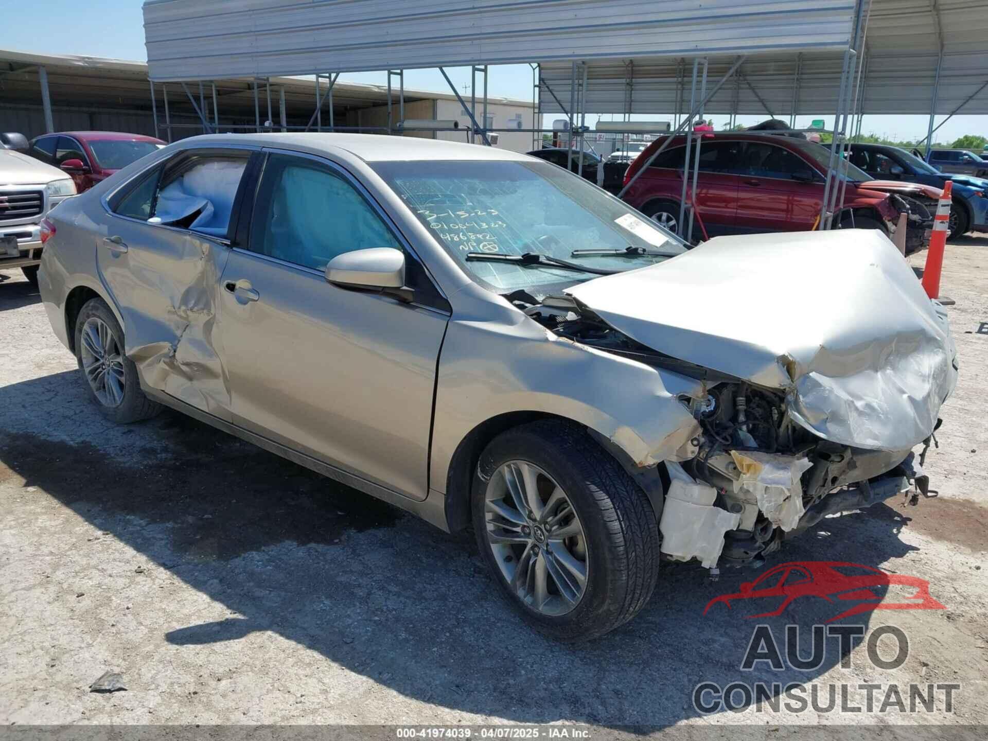 TOYOTA CAMRY 2015 - 4T1BF1FK9FU486892