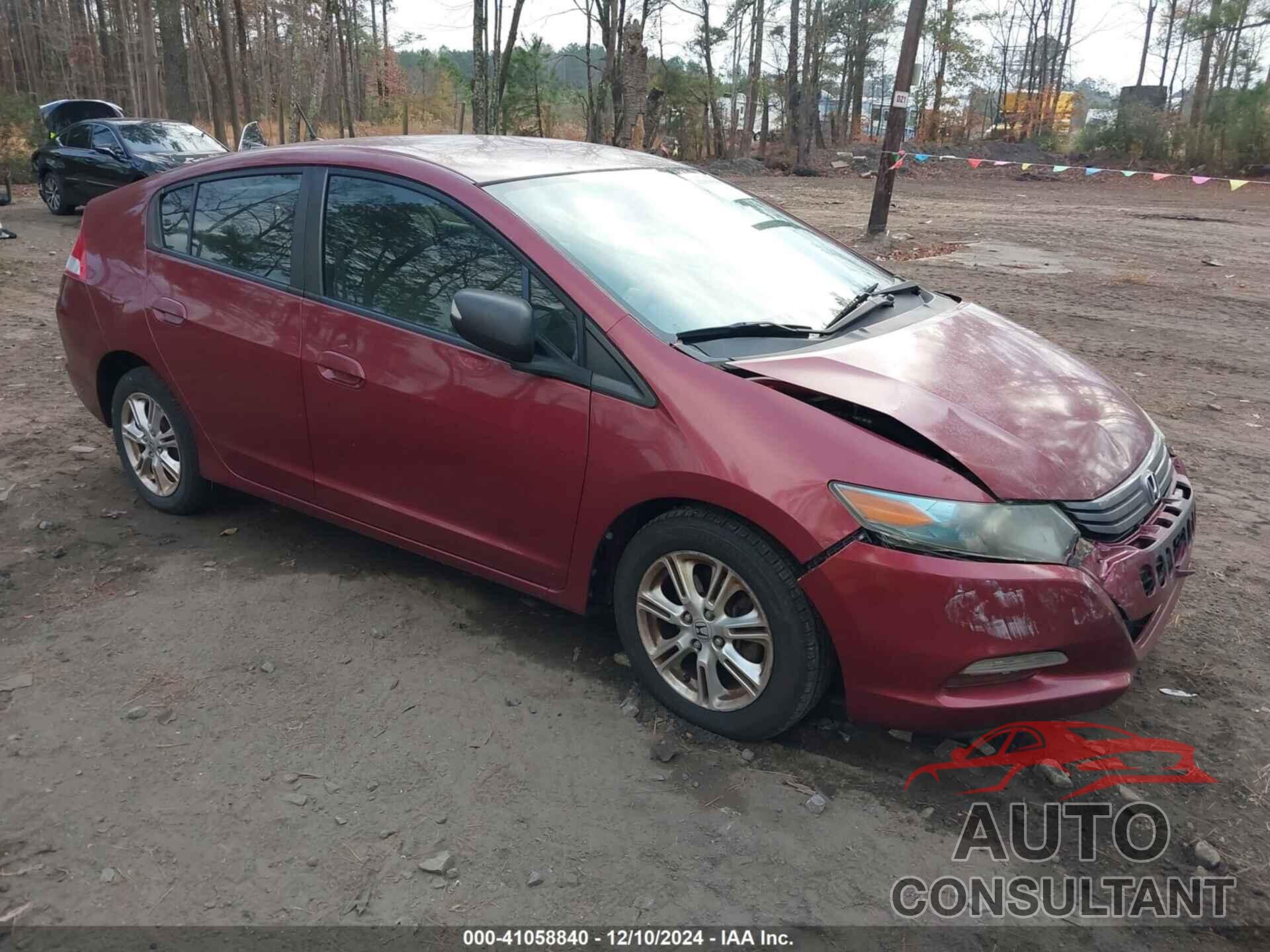 HONDA INSIGHT 2010 - JHMZE2H72AS035441