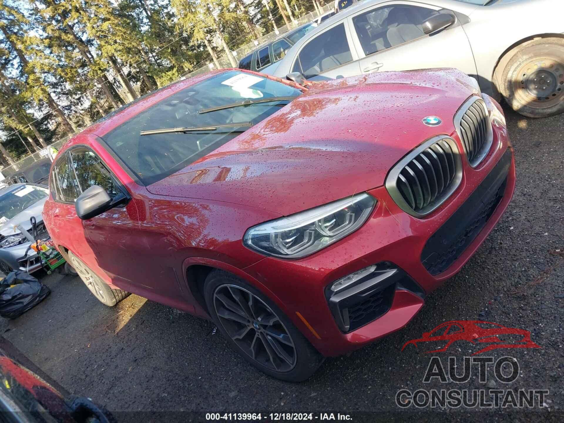 BMW X4 2019 - 5UXUJ5C51KLJ62996